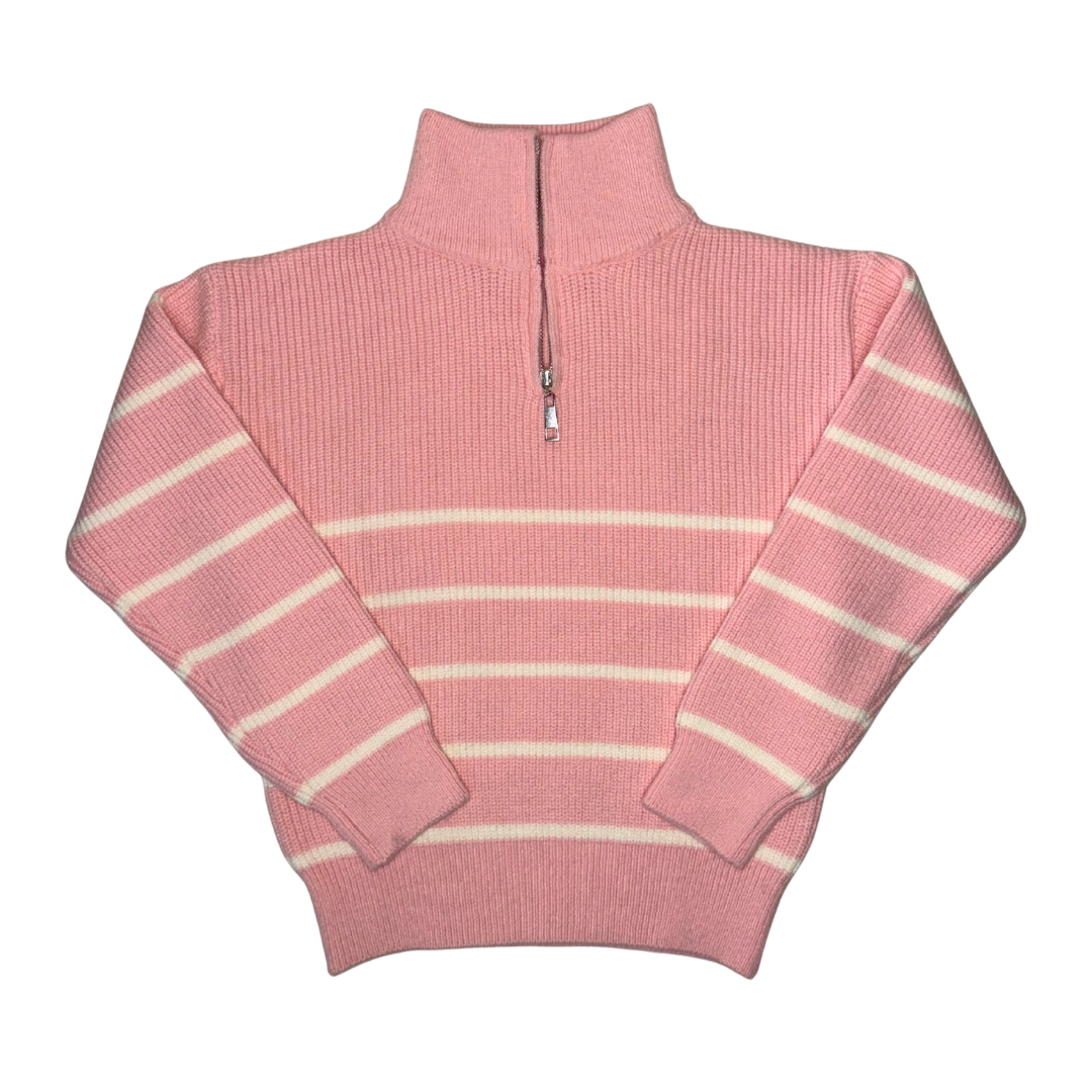 Suéter Medio Zipper Cuello Alto 10227 Niña
