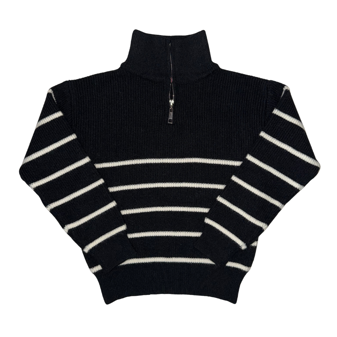 Suéter Medio Zipper Cuello Alto 10227 Niña