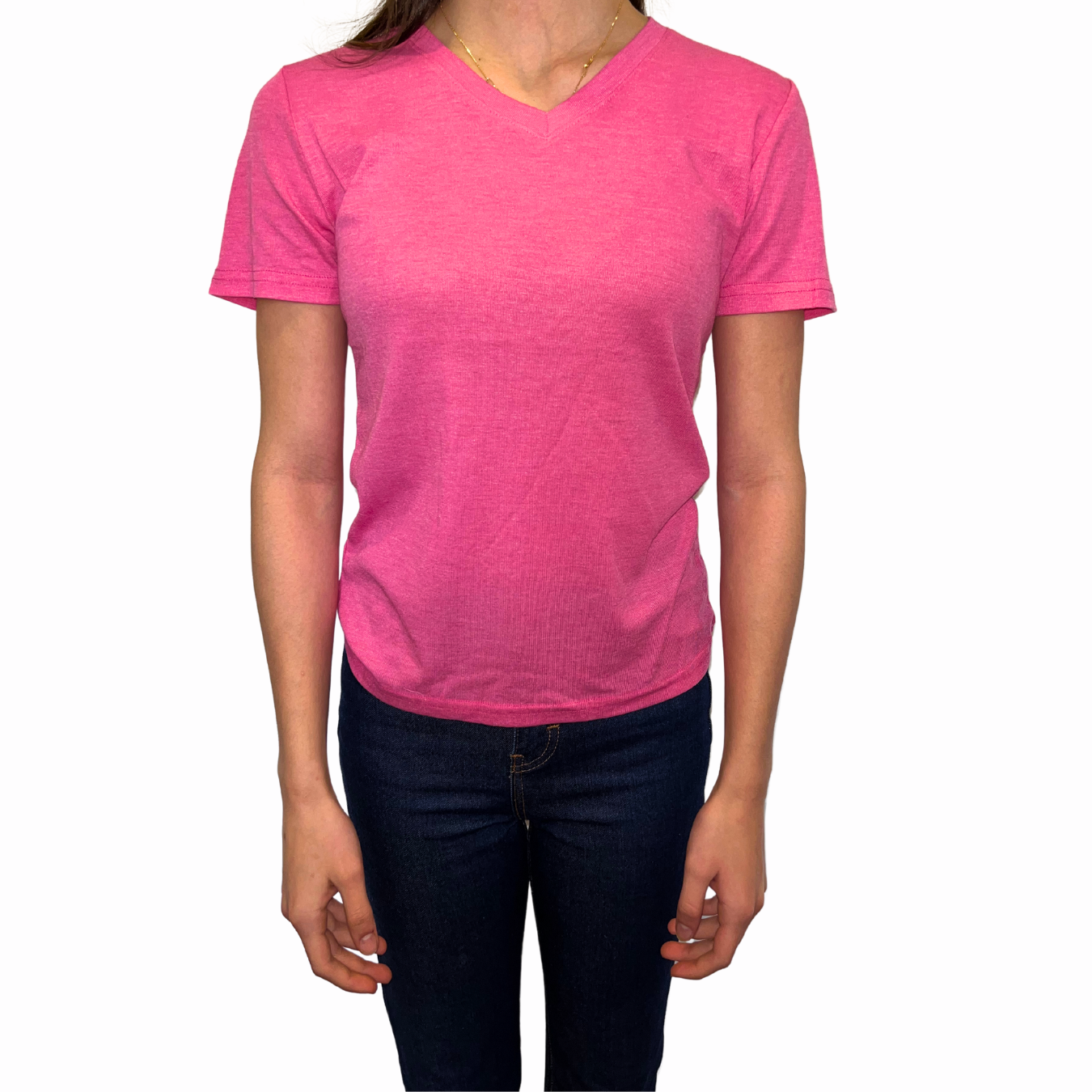 Playera con Cuello V 10488 Mujer