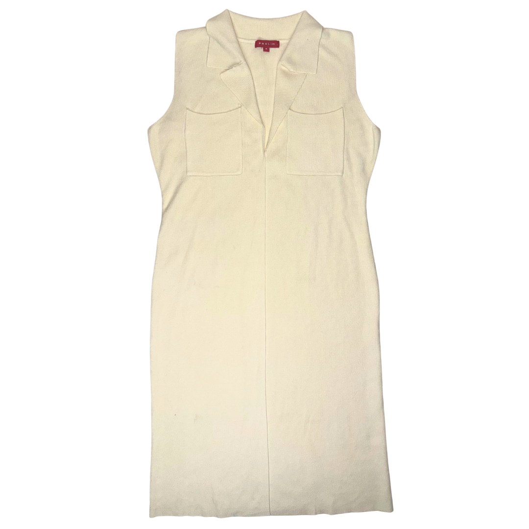 Chaleco Largo Abierto con Bolsas 10065 Mujer