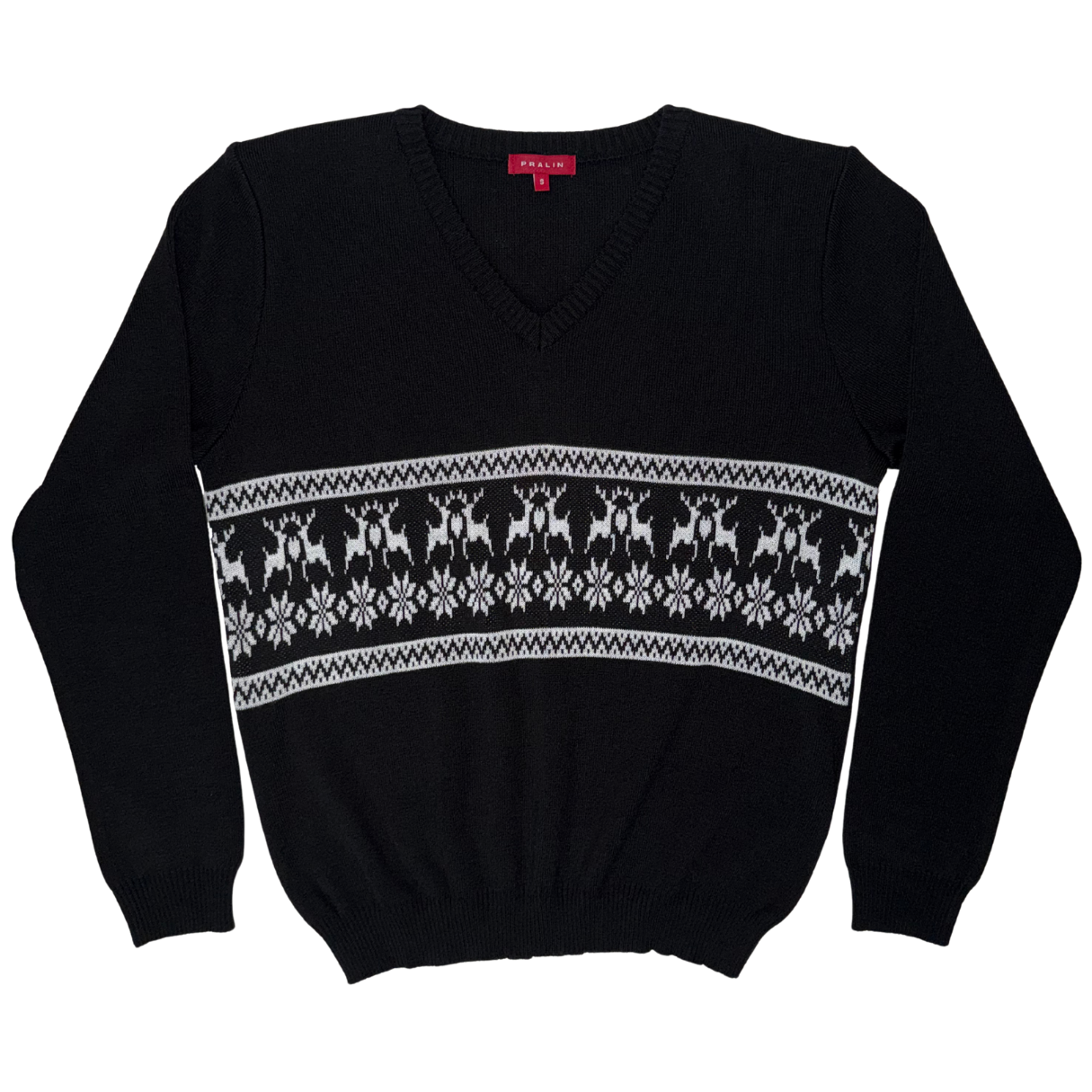 Suéter Navideño Cuello V 10362 Unisex Adulto