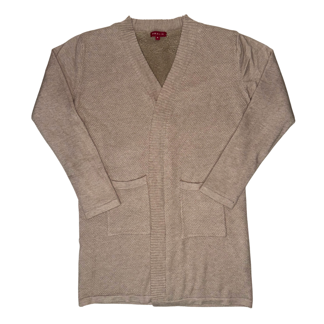 Suéter Abierto con Bolsas 10493 Mujer