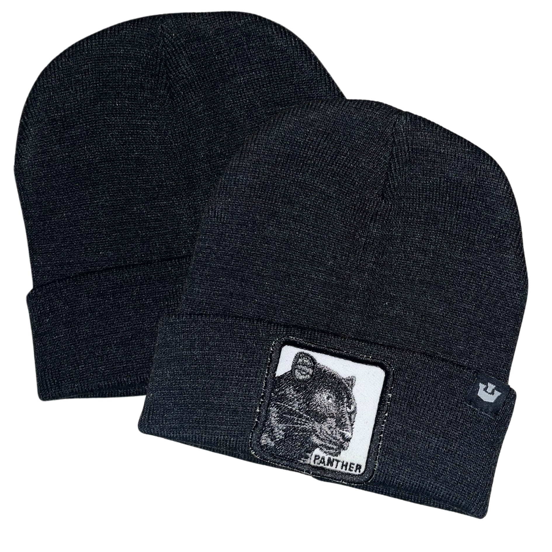 Combo de 2 Gorros para Adulto - Pantera y Gris
