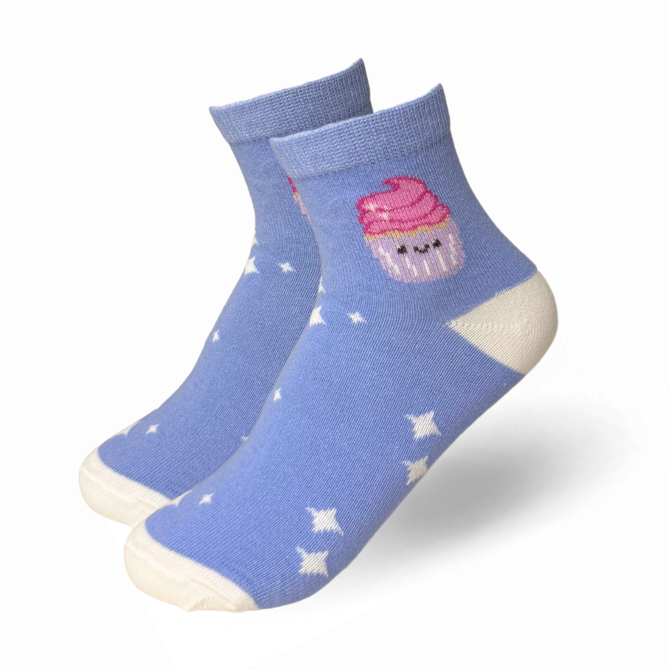 Calcetas Rosa/Celeste/Lila 00393 Niña - 3 Pack