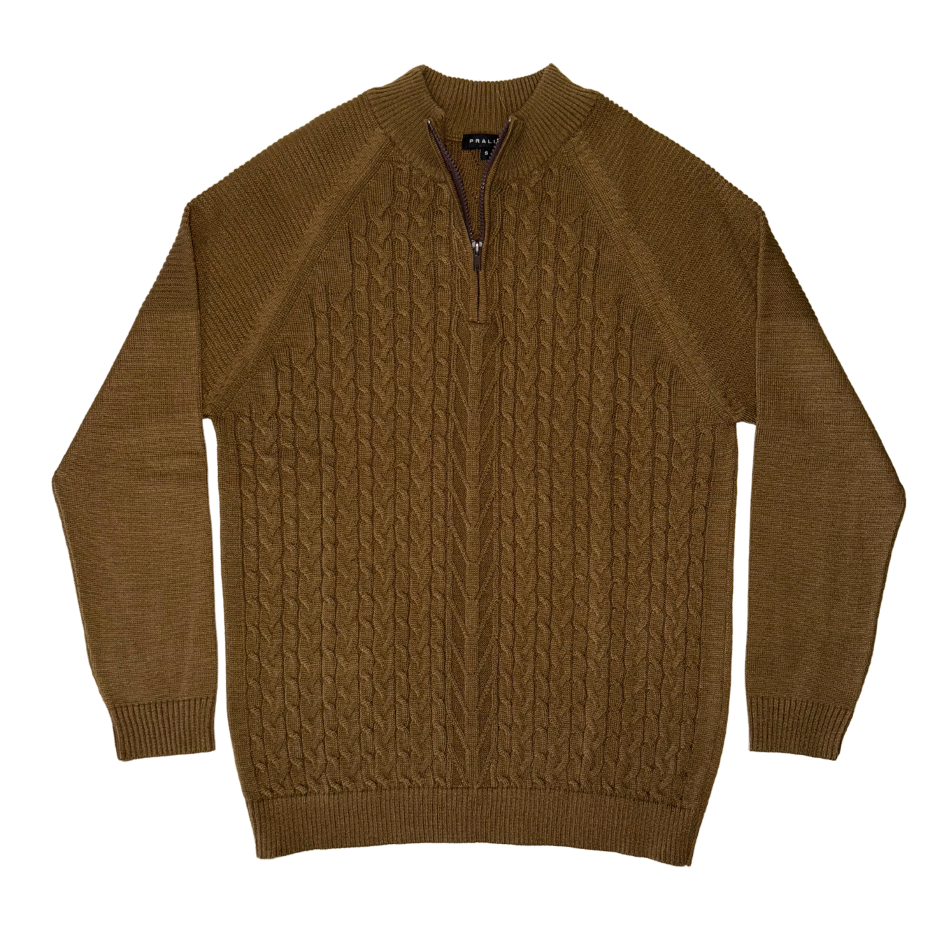 Suéter 1/2 Zipper Cuello Mock 10339 Hombre