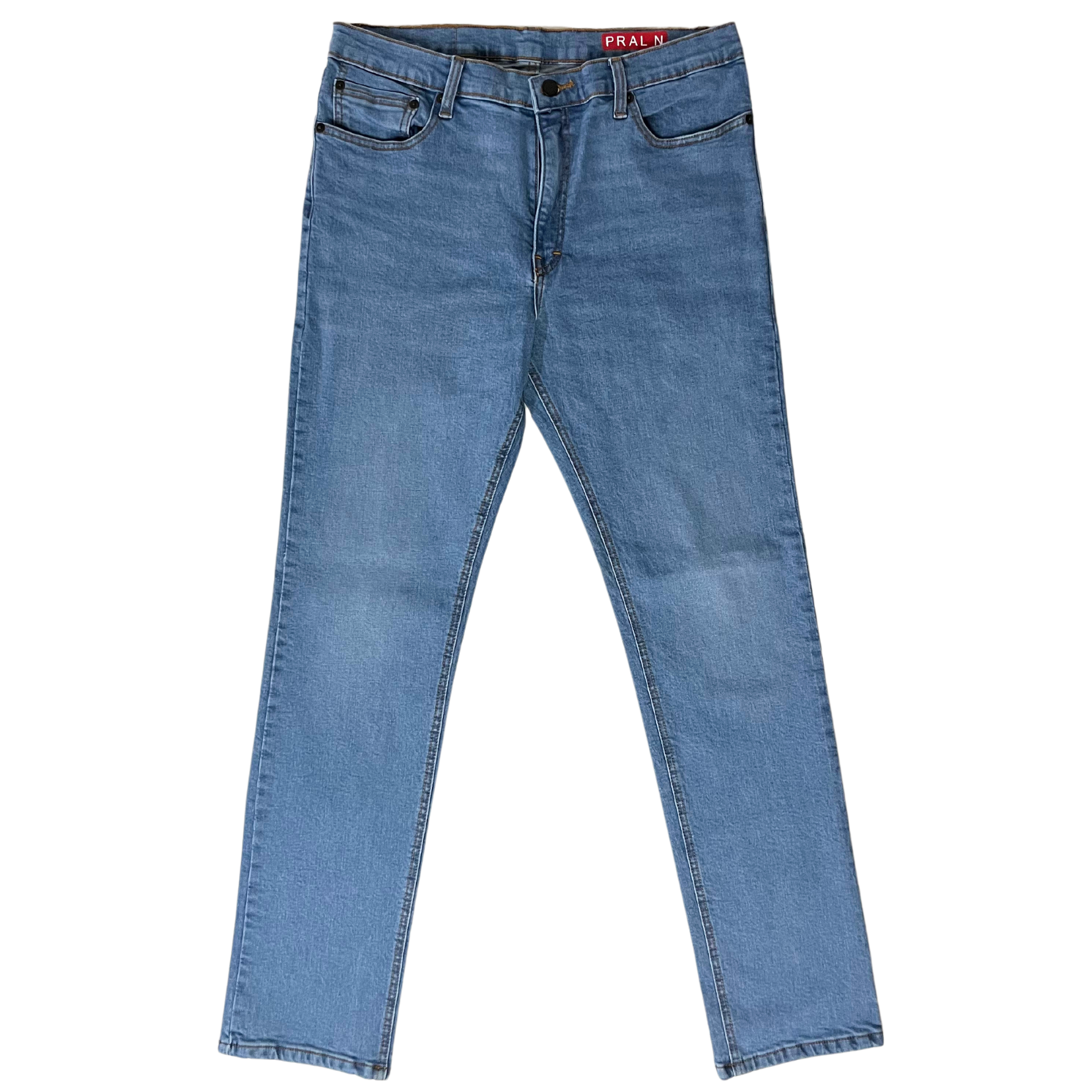 Jeans Celestes Estilo Slim para Hombre