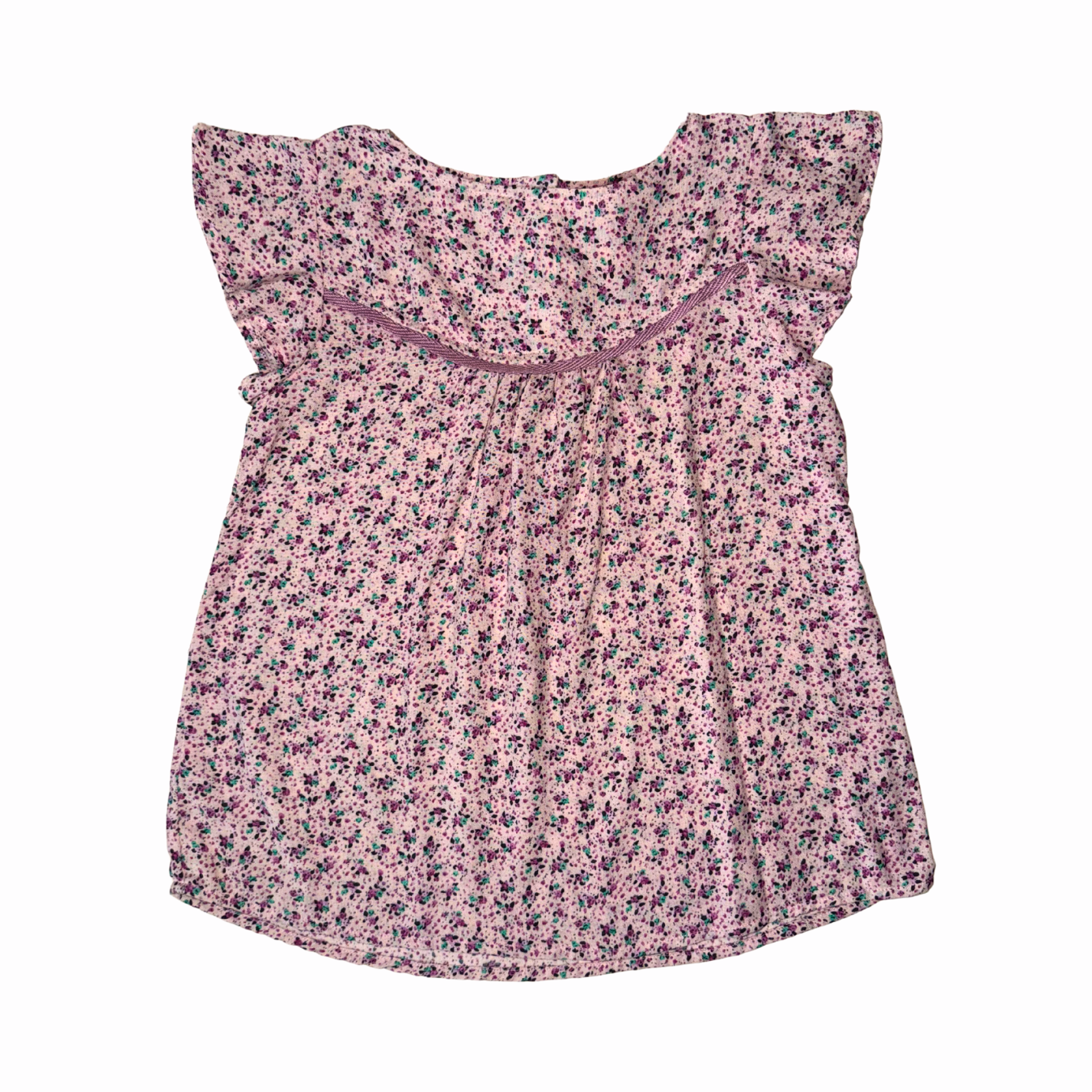 Blusa Rosa Floral 10098 Niña