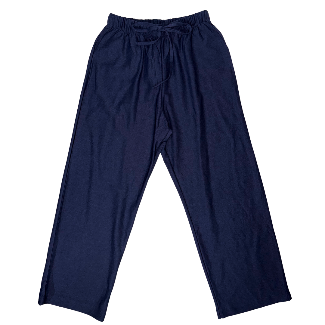 Pantalón Flojo Azul Marino 10064 para Mujer