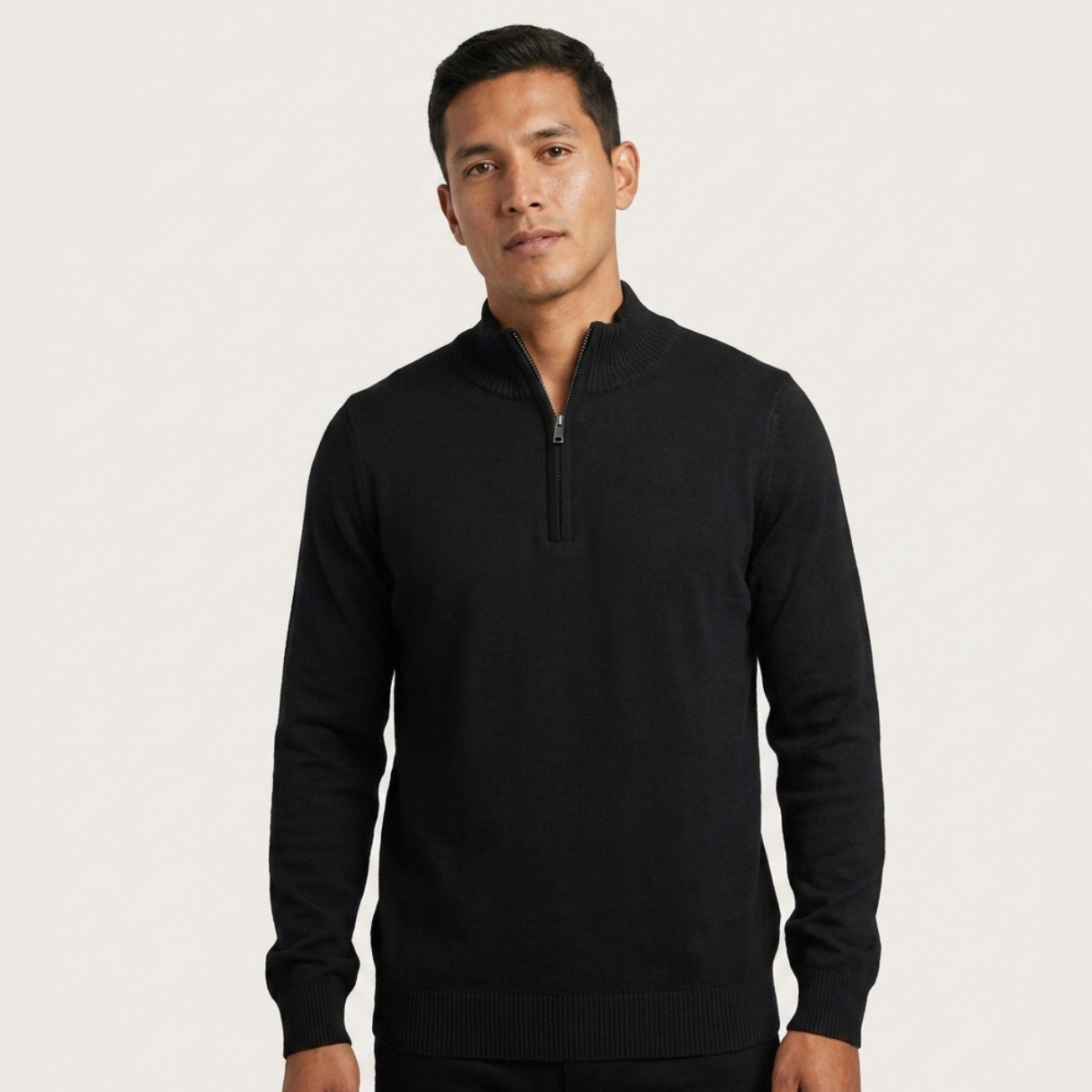 Suéter 1/2 Zipper 10373 Hombre