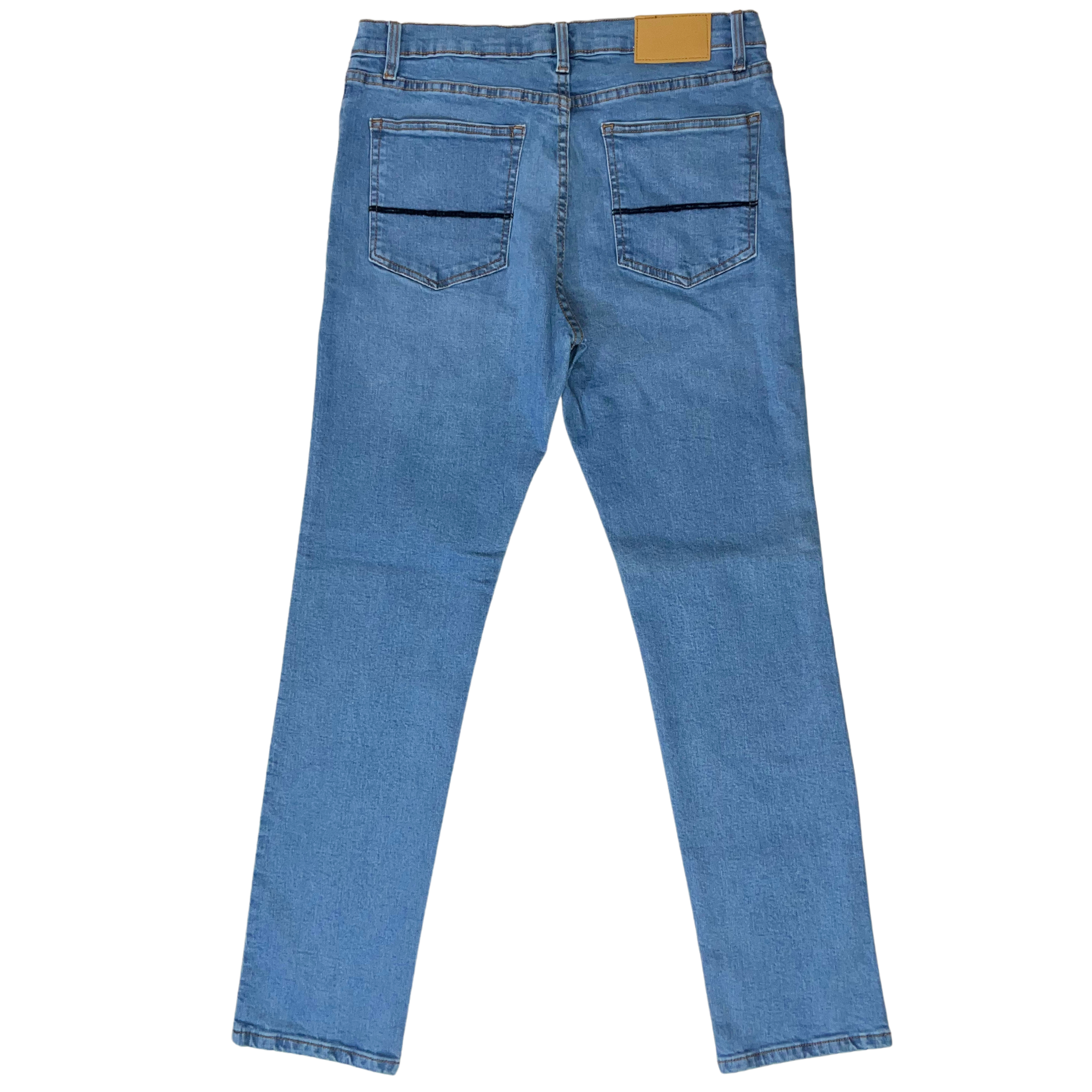 Jeans Celestes Estilo Slim para Hombre