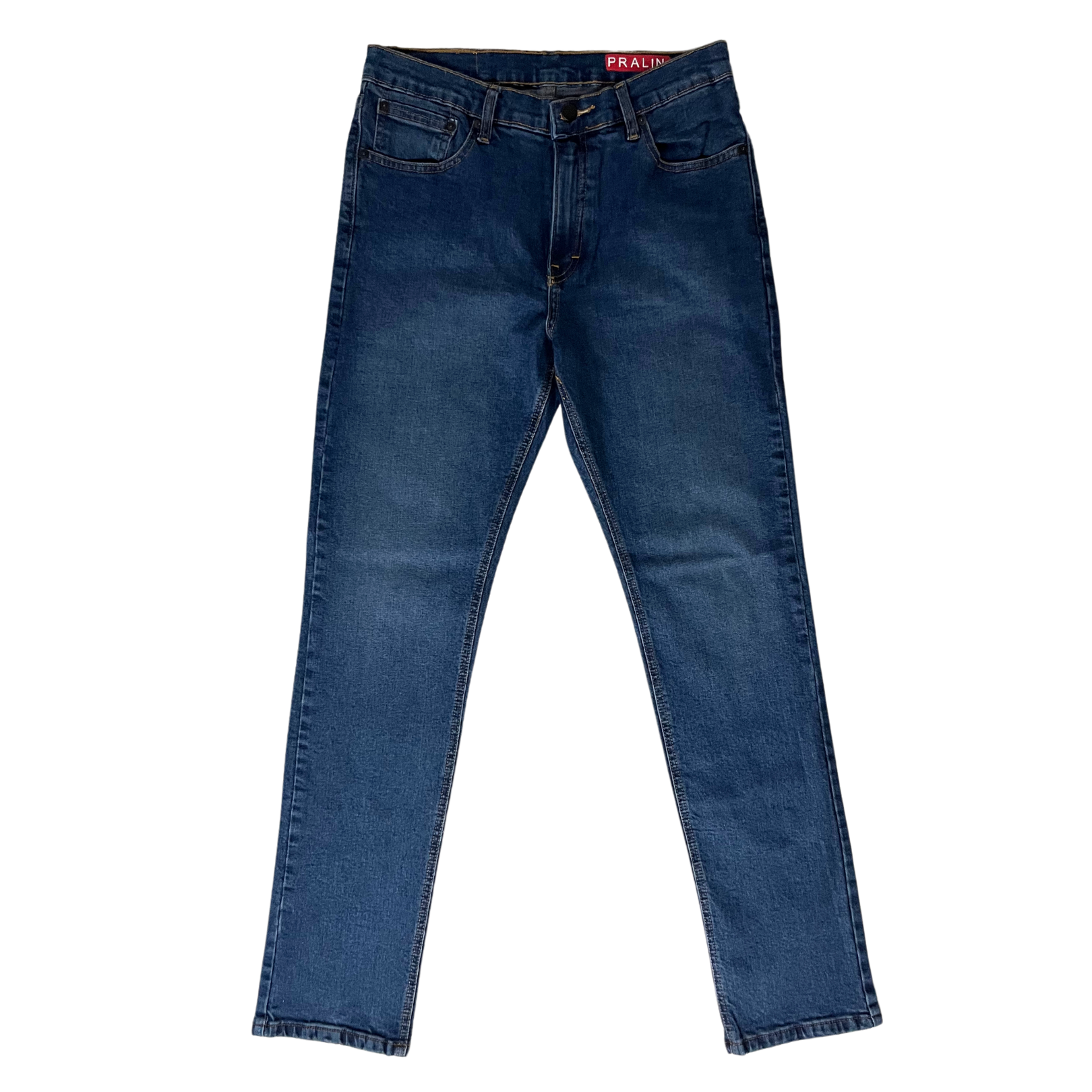 Jeans Azul Medio Estilo Slim para Hombre