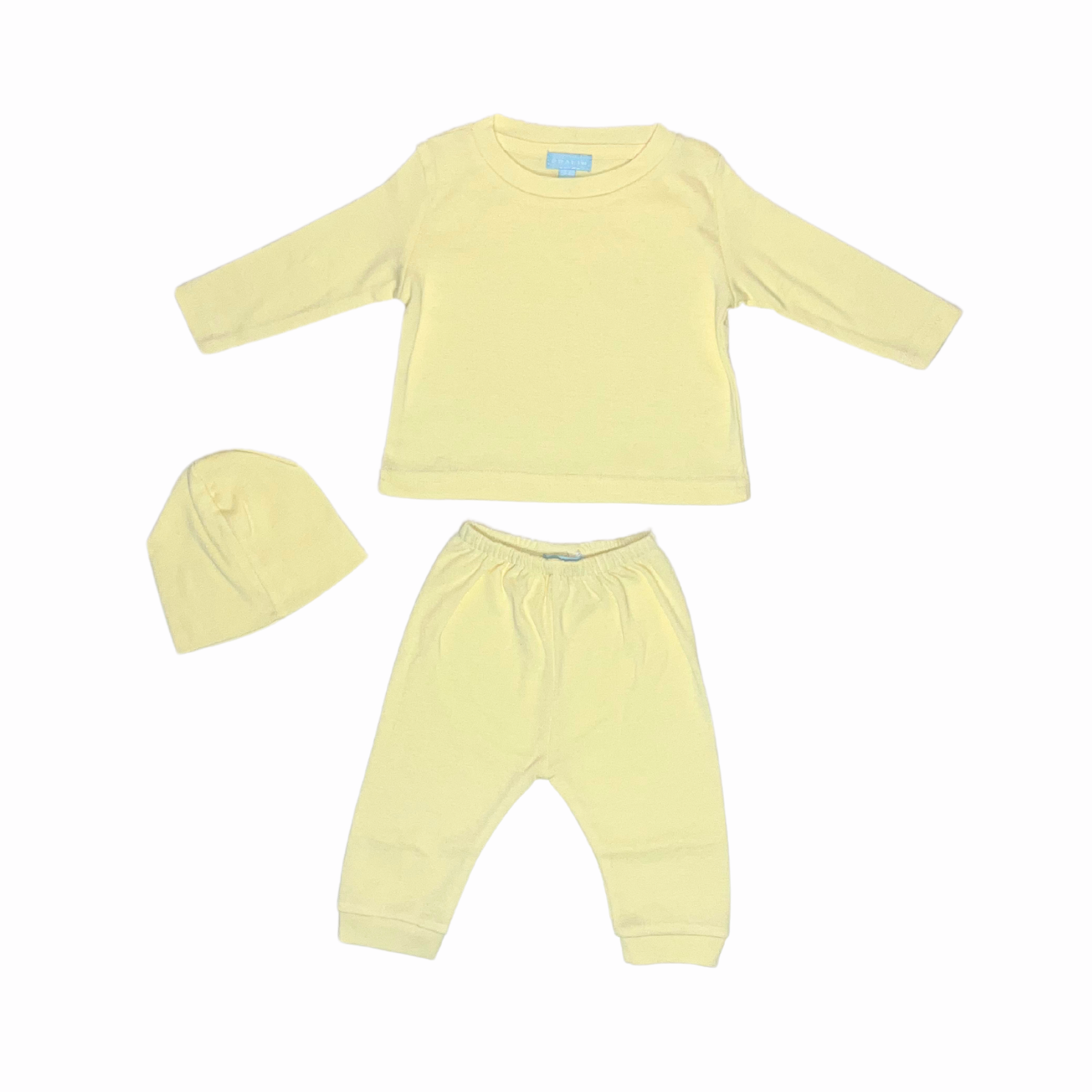 Conjunto de Camisa, Pantalón y Gorrito Algodón 10019 para Bebé