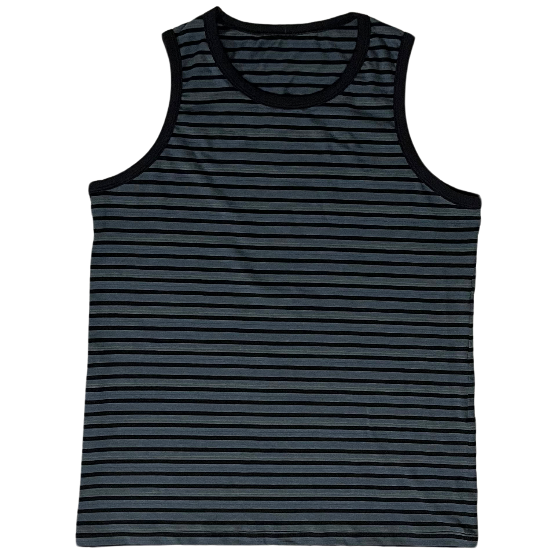 Playera Sin Mangas Gris/Negro 10010 para Hombre