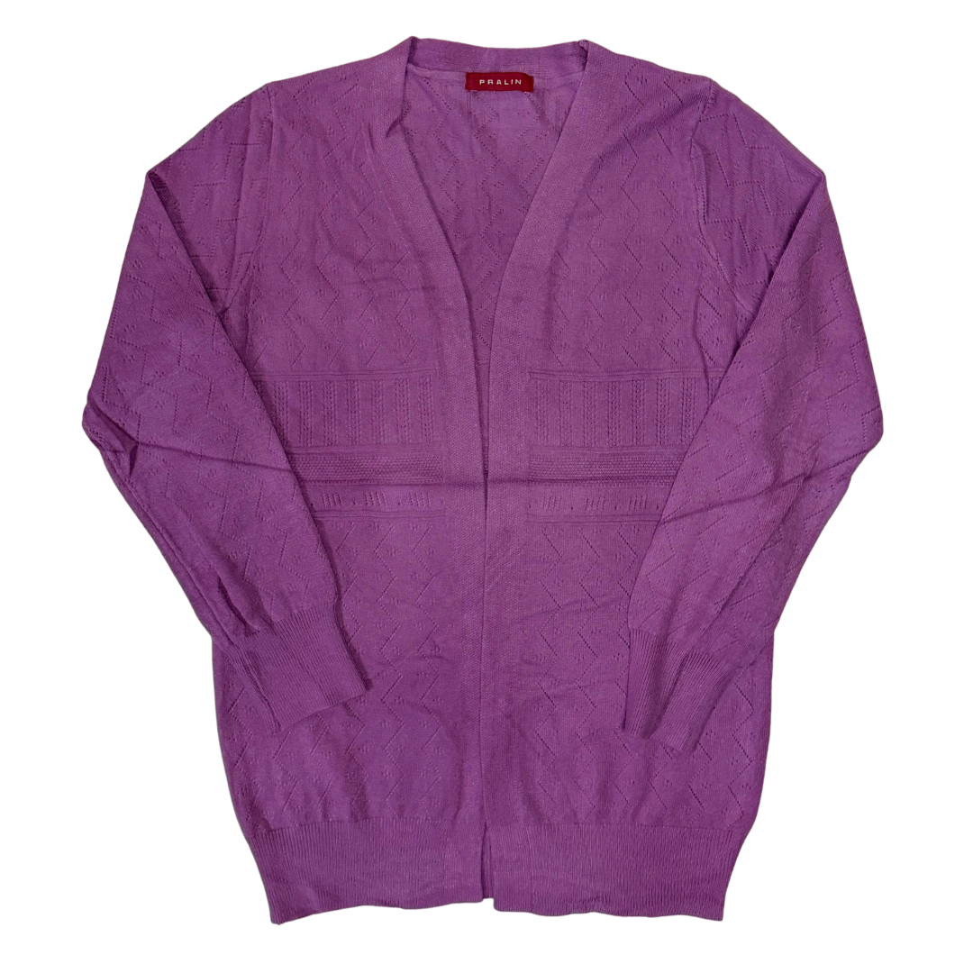 Suéter Abierto Delgado 10492 Mujer