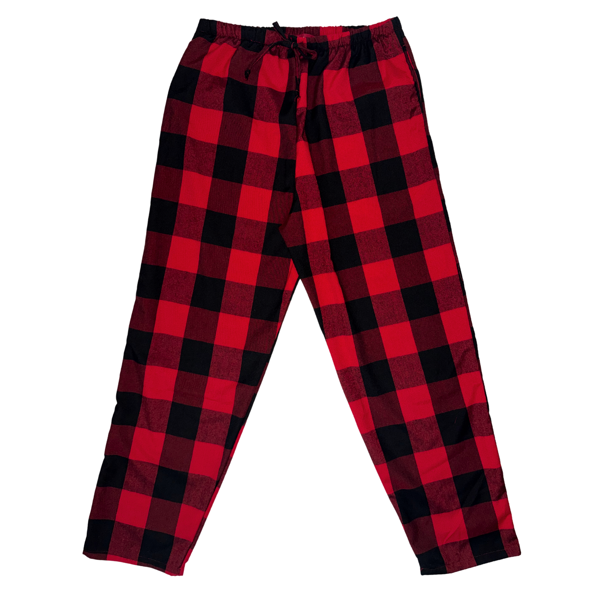 Pantalón Pijama con Bolsas Rojo/Negro Unisex Adulto 000122