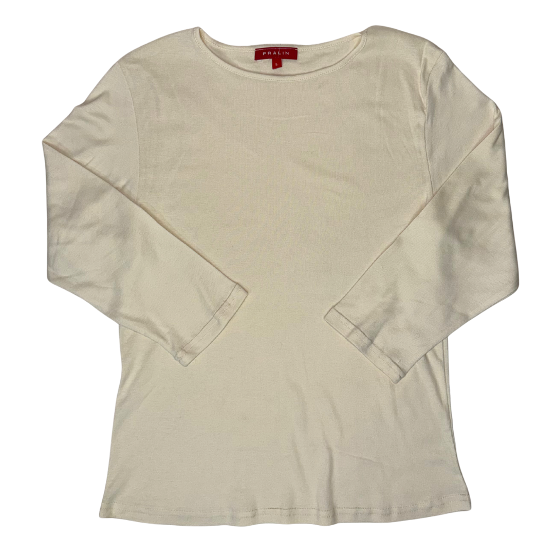 Blusa Manga 3/4 con Cuello Redondo 10064 Mujer