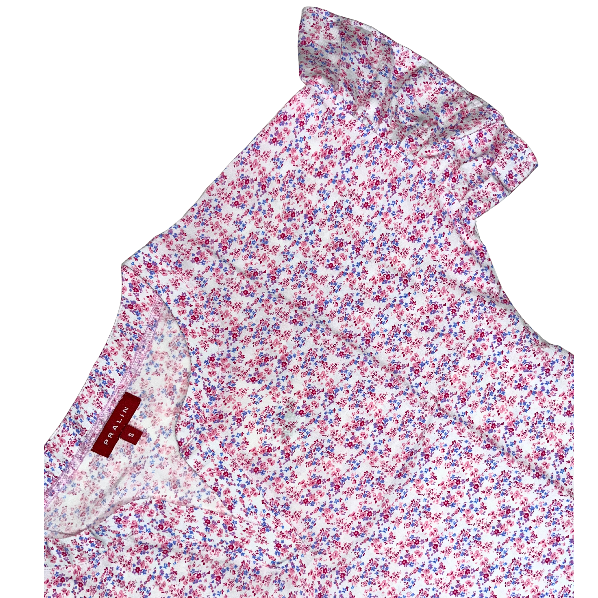 Blusa Lila Floral Kimono 10046 Mujer