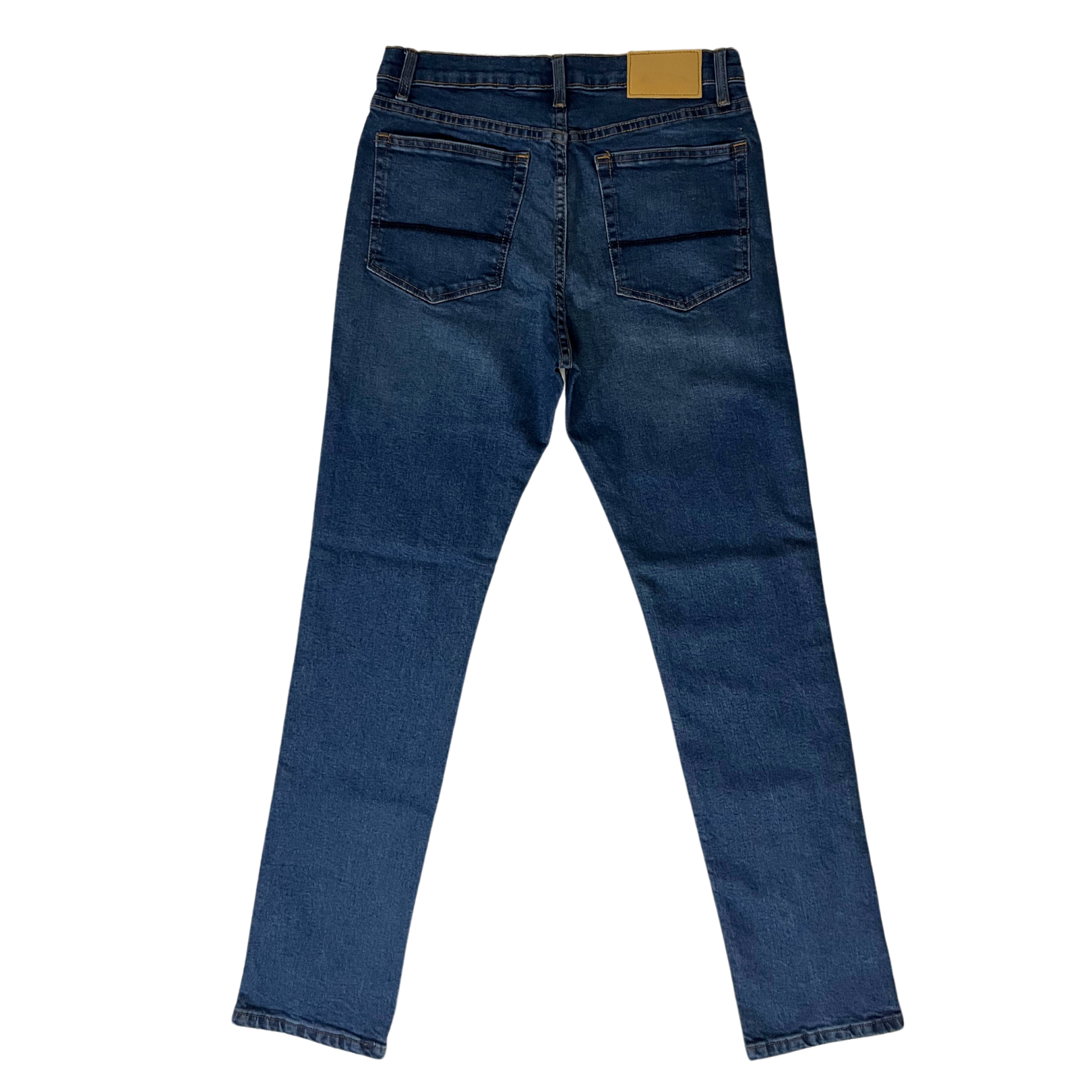 Jeans Azul Medio Estilo Slim para Hombre