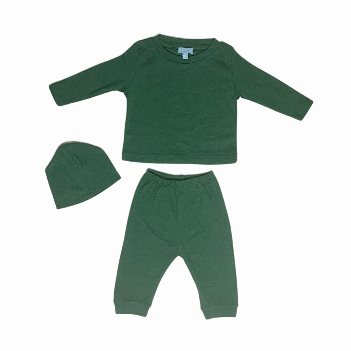 Conjunto de Camisa, Pantalón y Gorrito Algodón 10019 para Bebé