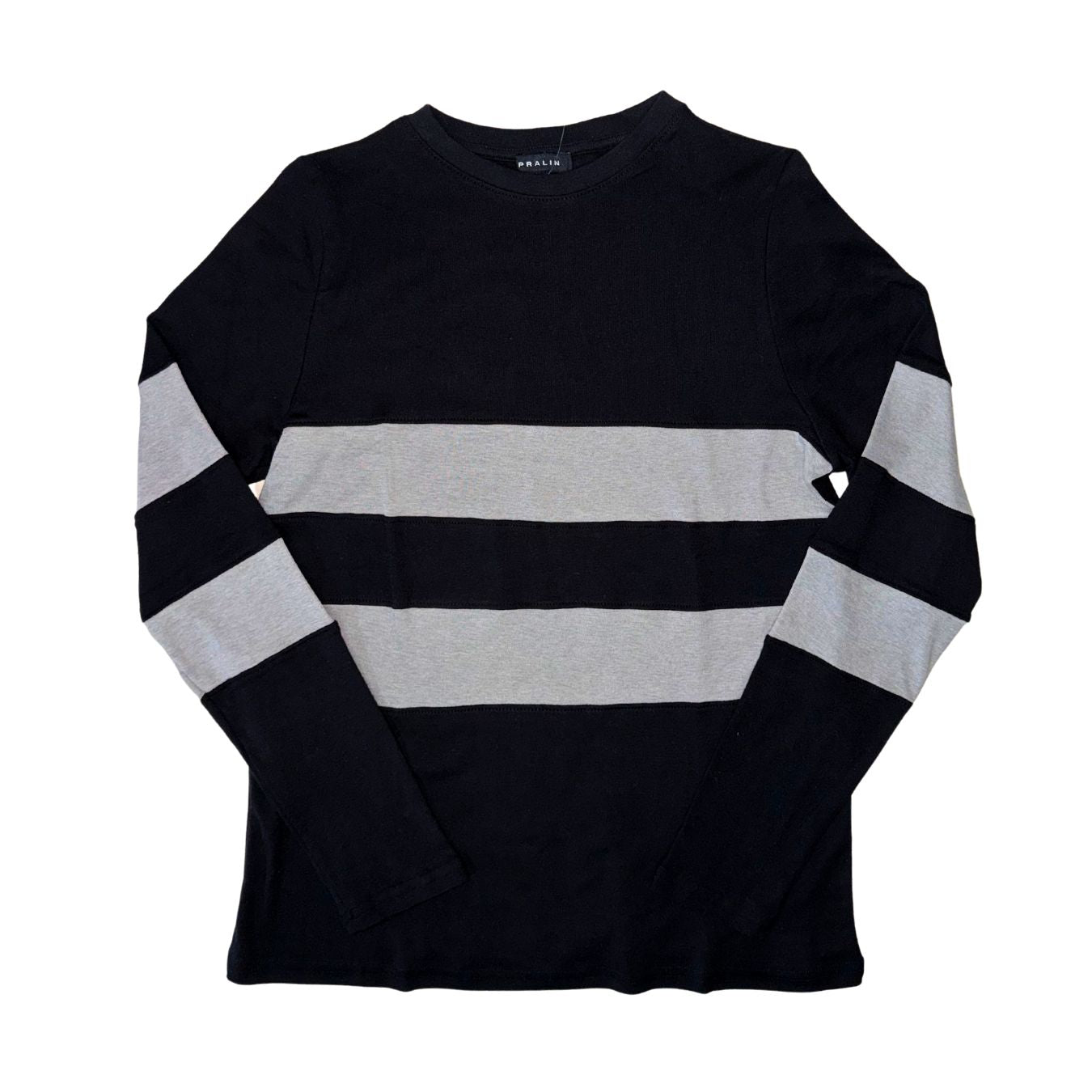 Playera Manga Larga con Cuello Redondo 10024 para Hombre