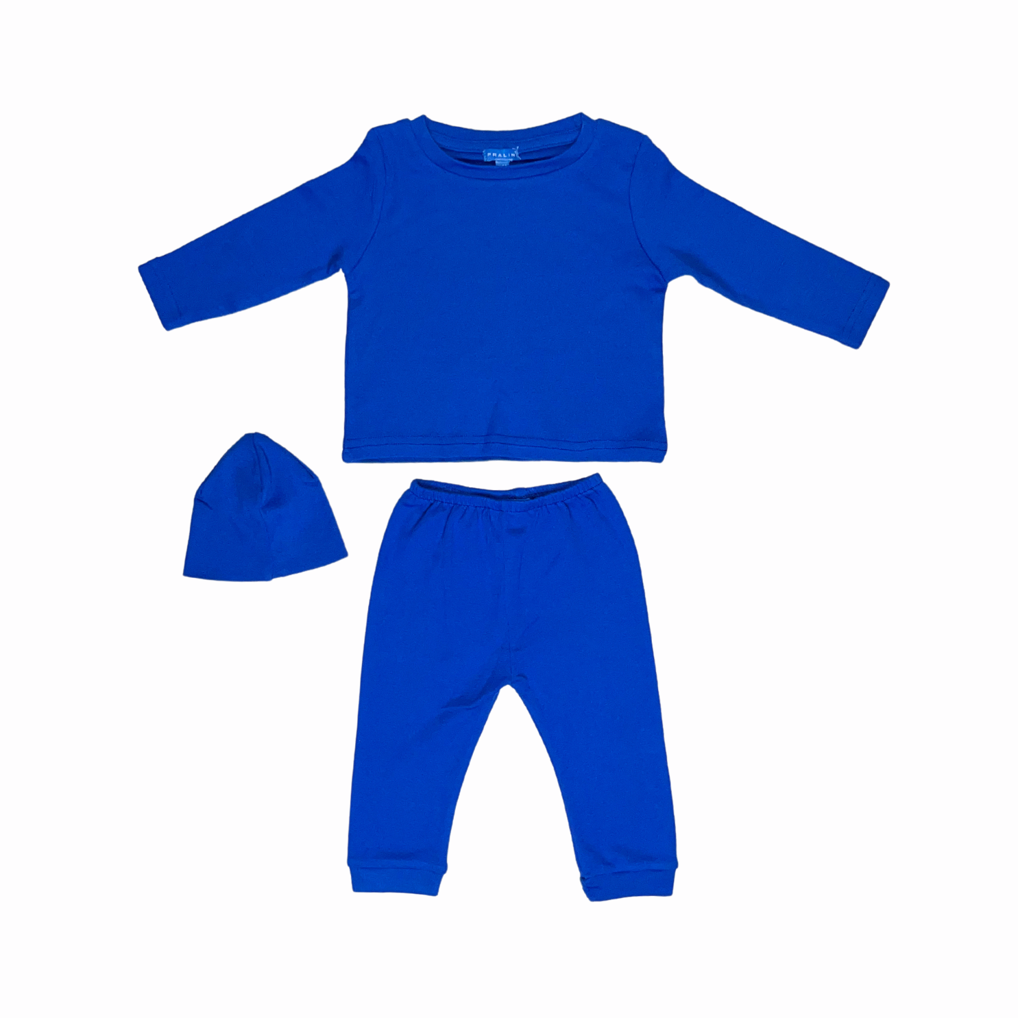 Conjunto de Camisa, Pantalón y Gorrito Algodón 10019 para Bebé