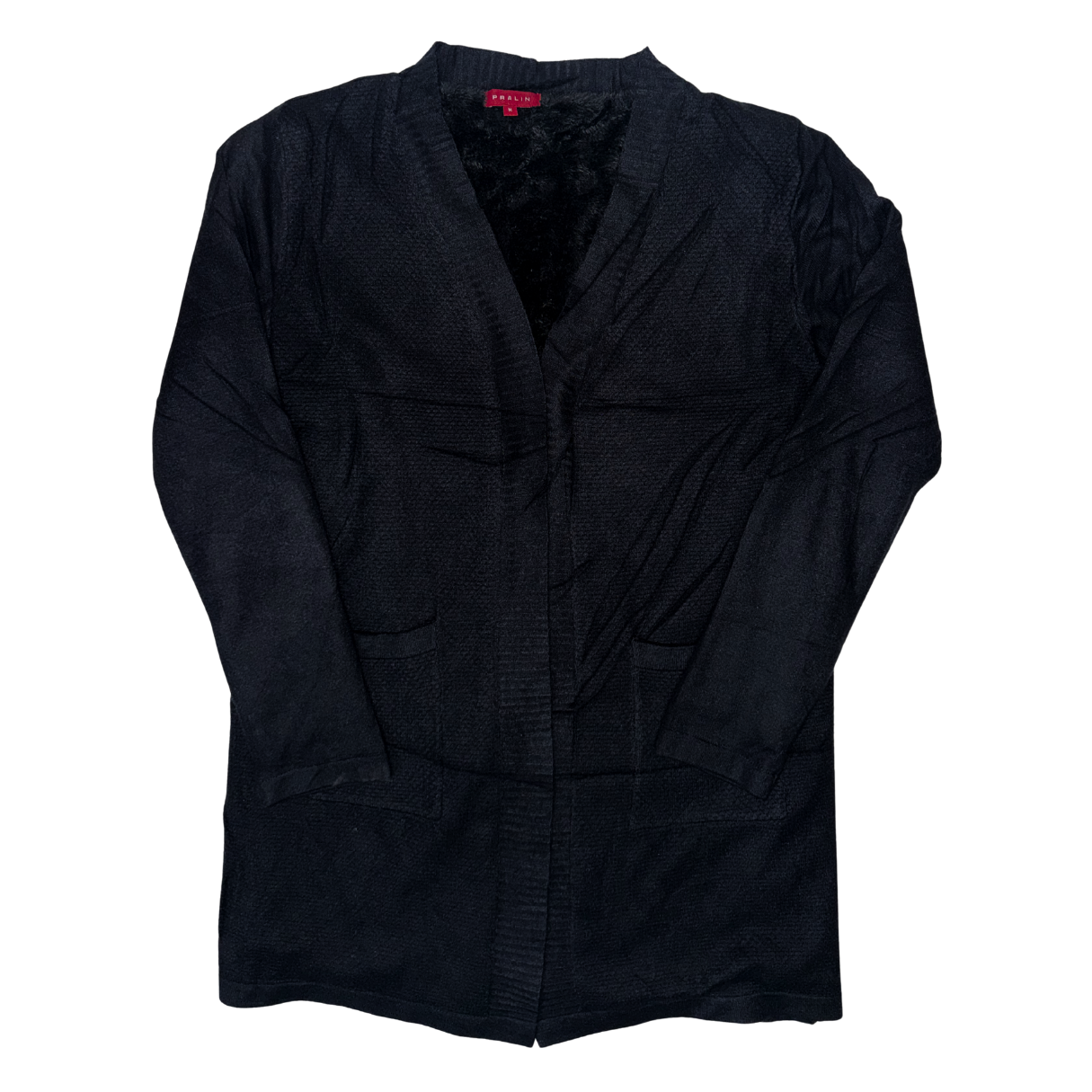 Suéter Abierto con Bolsas 10493 Mujer