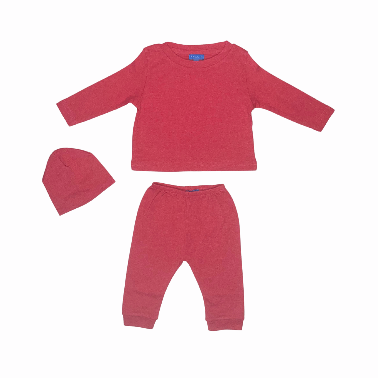 Conjunto de Camisa, Pantalón y Gorrito Algodón 10019 para Bebé