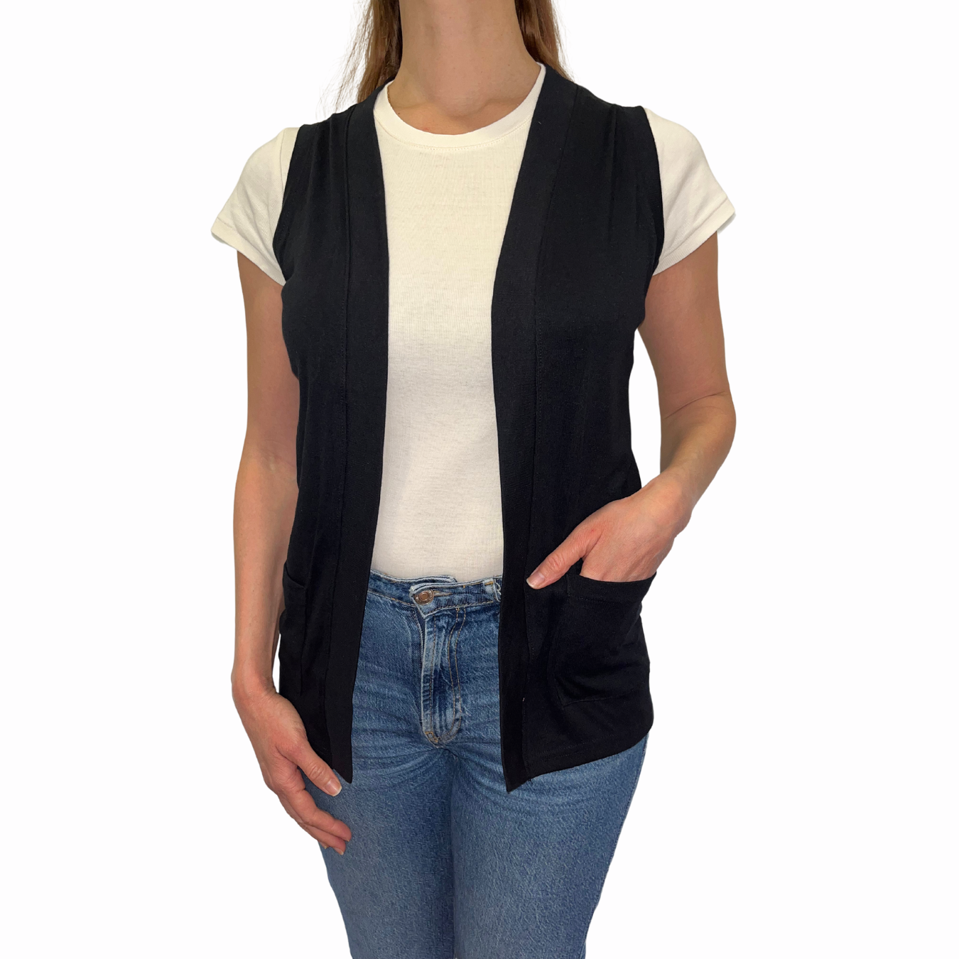 Chaleco Delgado Algodón 10017 Mujer