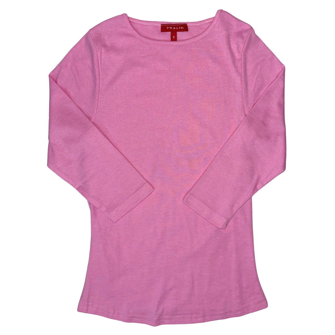 Blusa Manga 3/4 con Cuello Redondo 10064 Mujer