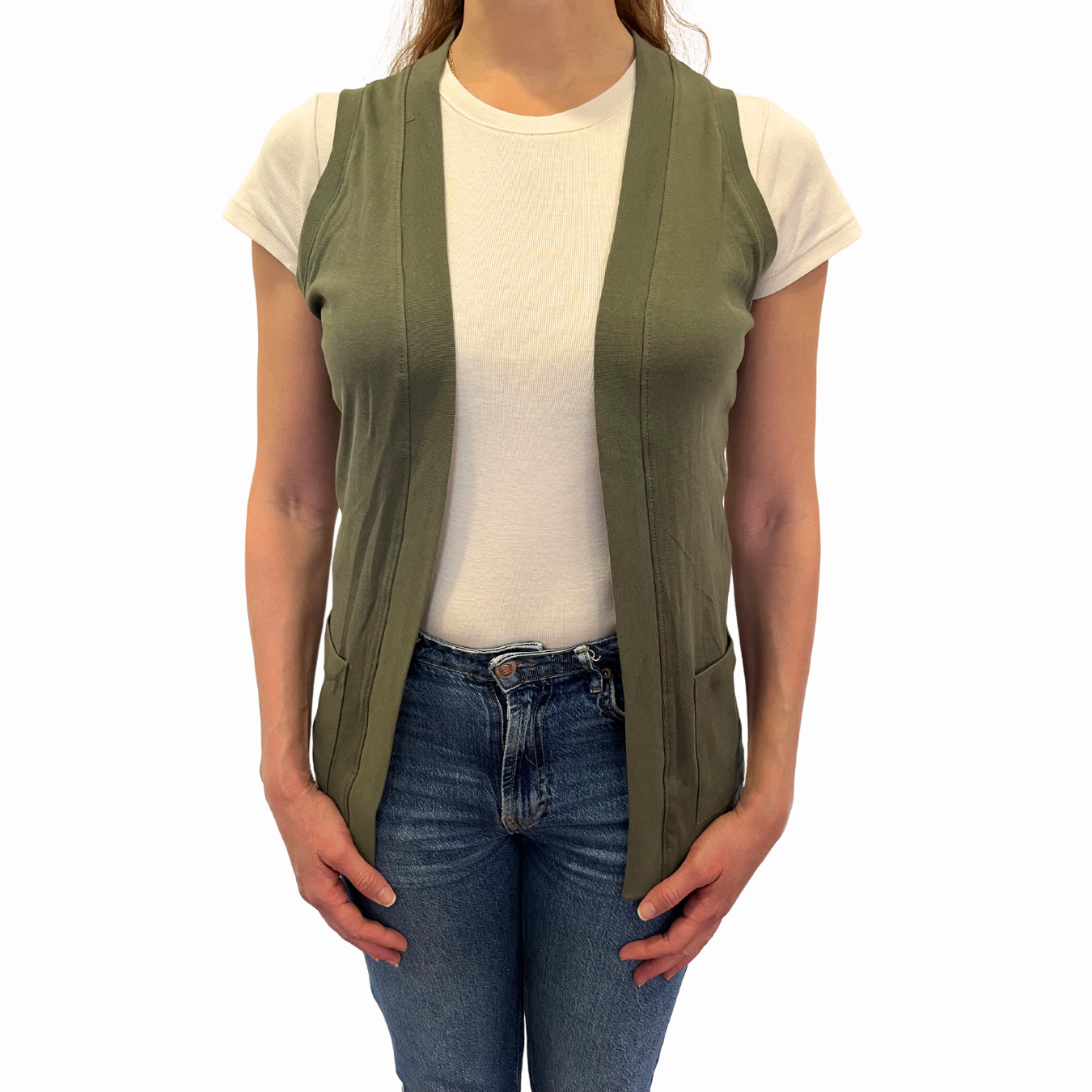 Chaleco Delgado Algodón 10017 Mujer