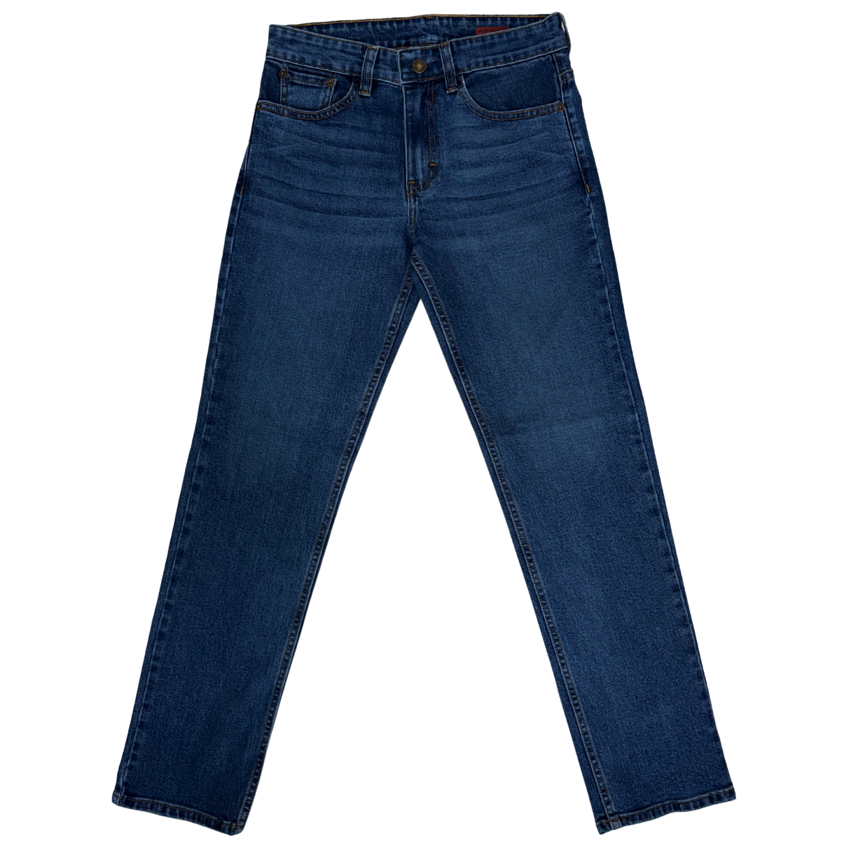 Jeans Azules 02 Estilo Slim para Hombre