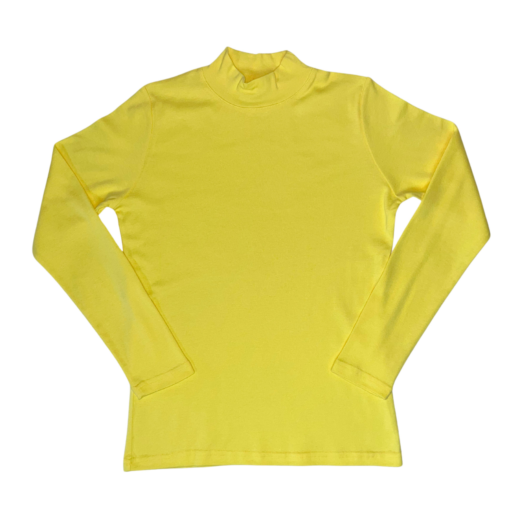 Blusa Manga Larga con Cuello Mock 10472 Mujer