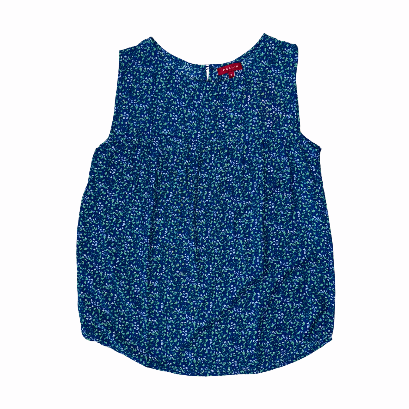 Blusa Floral Sin Mangas 110101 Mujer