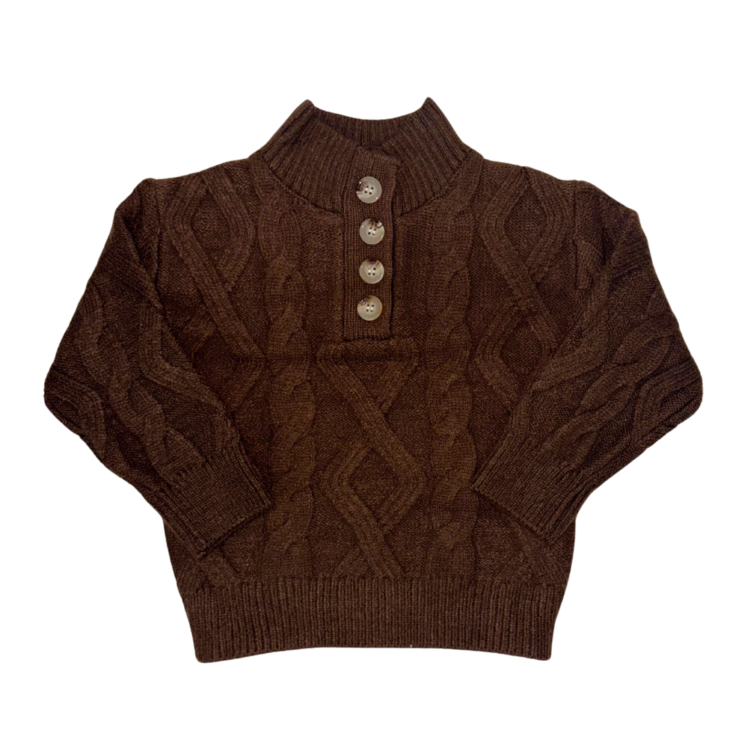 Suéter Grueso de Botones 10217 Niño