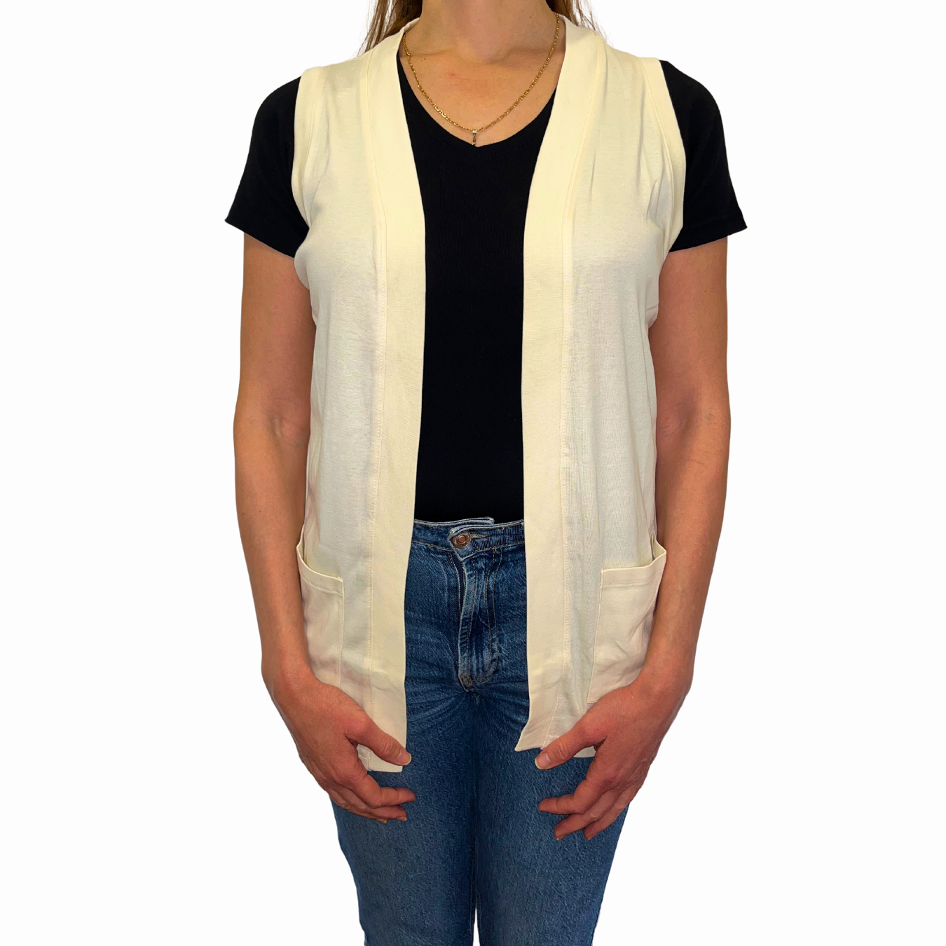 Chaleco Delgado Algodón 10017 Mujer