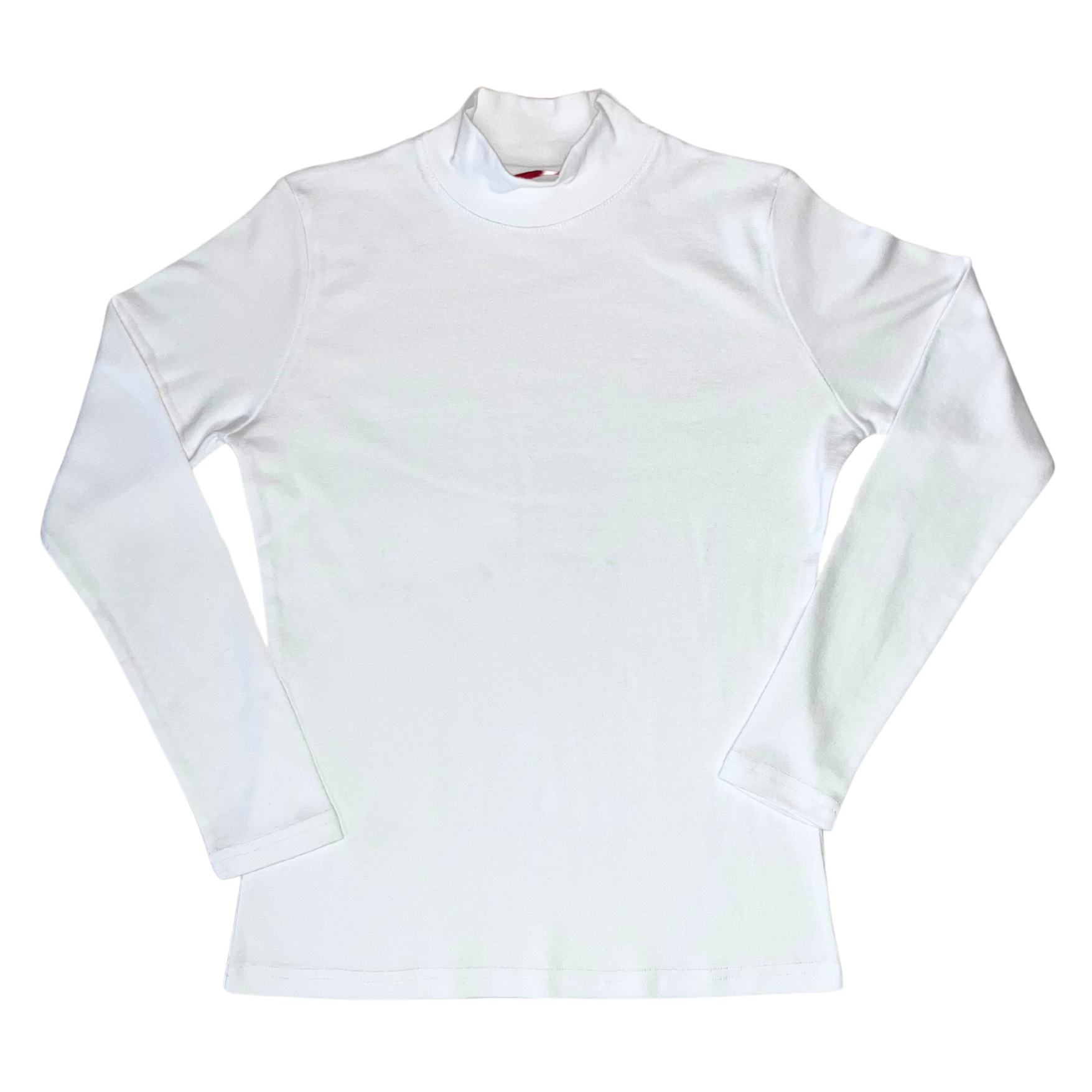 Blusa Manga Larga con Cuello Mock 10472 Mujer