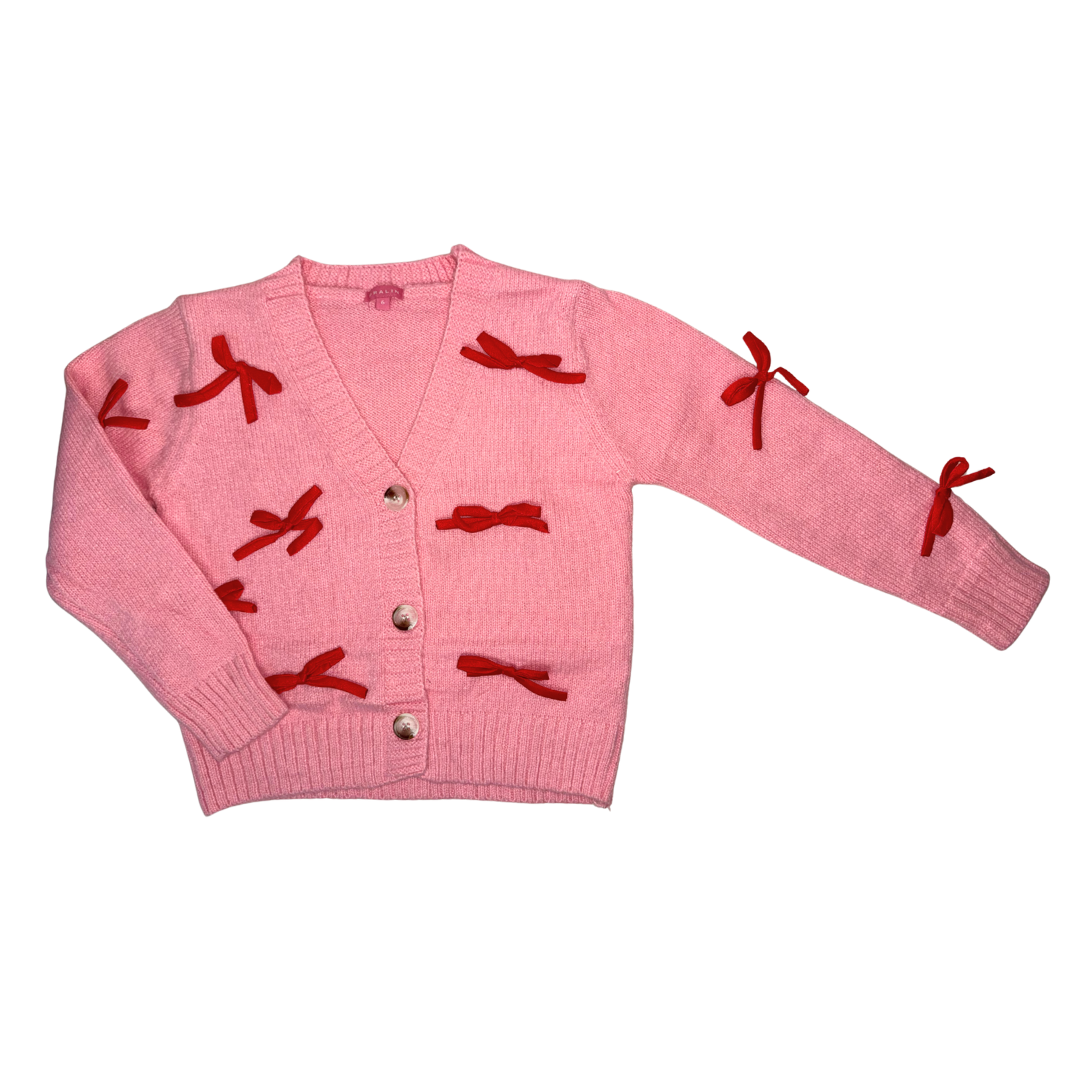 Suéter de Botones Cuello V 10227 Niña