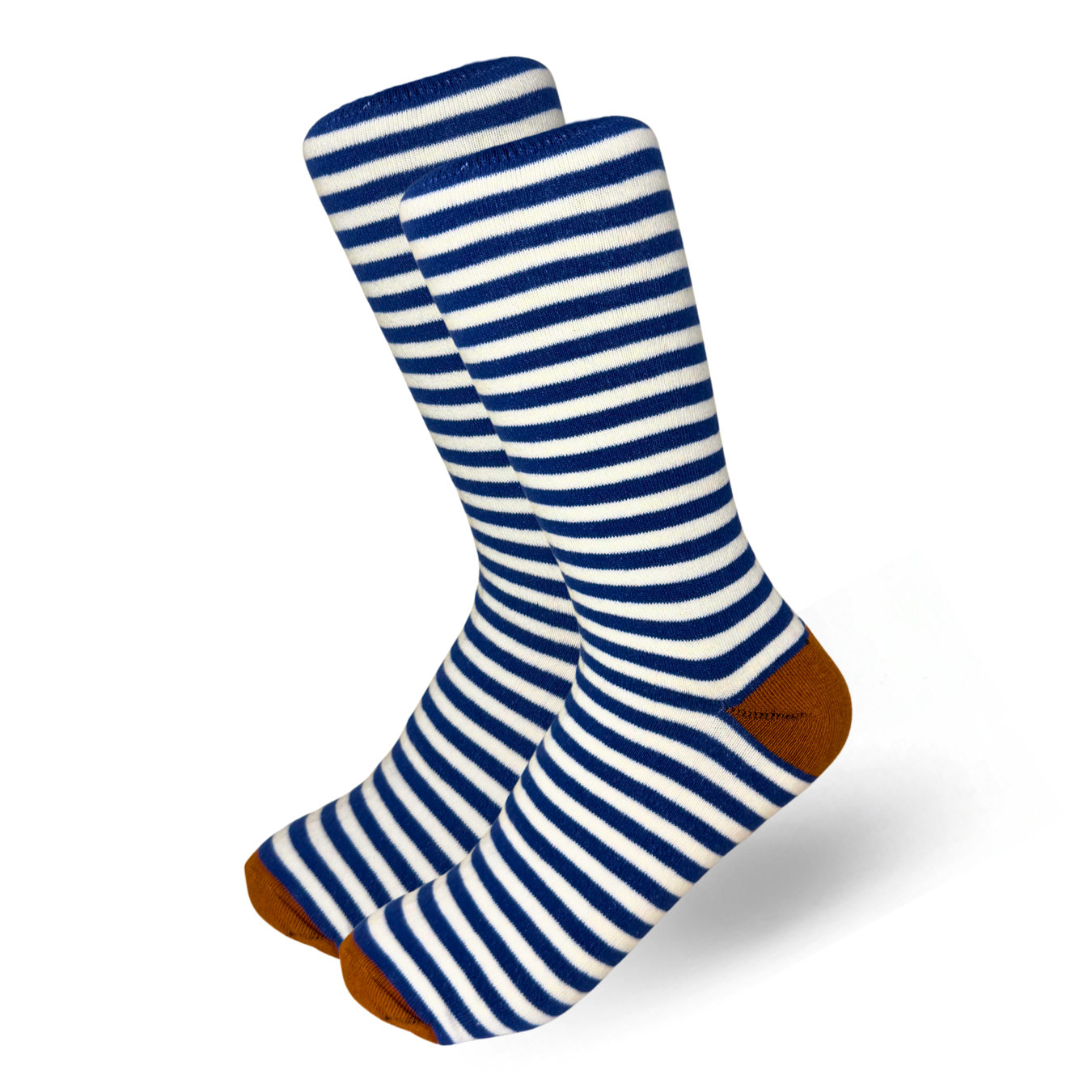 Calceta Alta Azul/Blanco 0262 Mujer