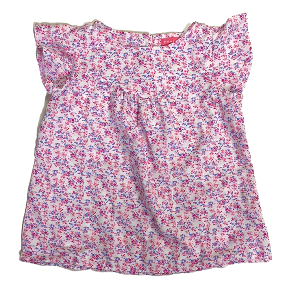 Blusa Lila Floral 10098 Niña