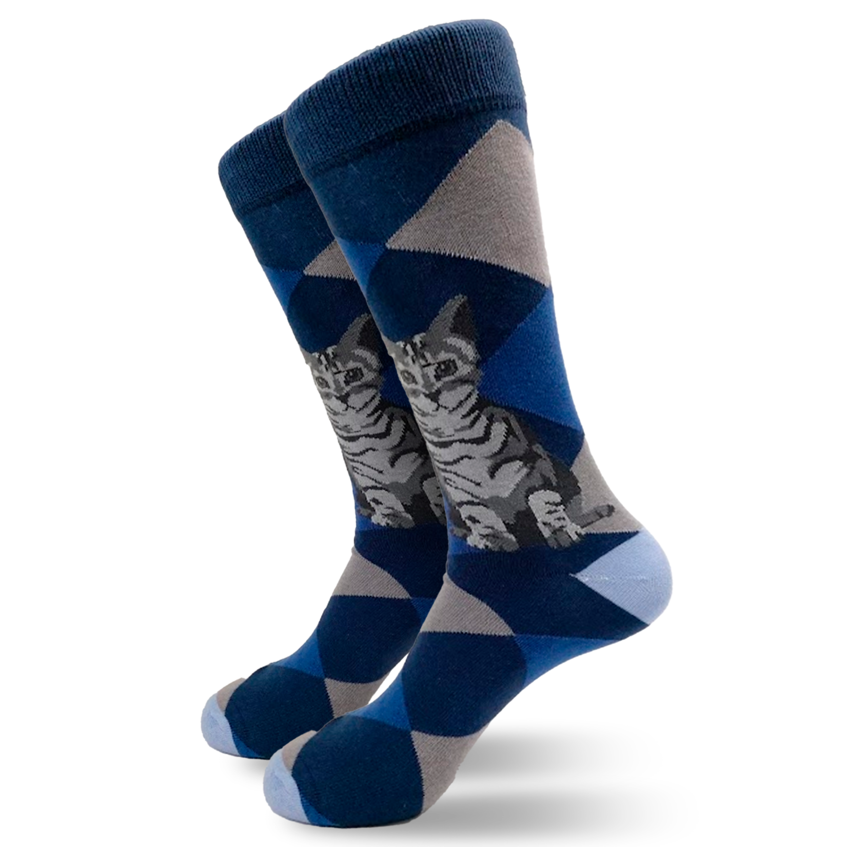 Pet Lovers Gato Gris/Azul - Edición Limitada