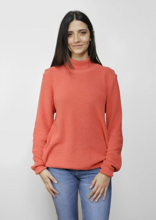 Suéter con Cuello de Tortuga 10453 Mujer