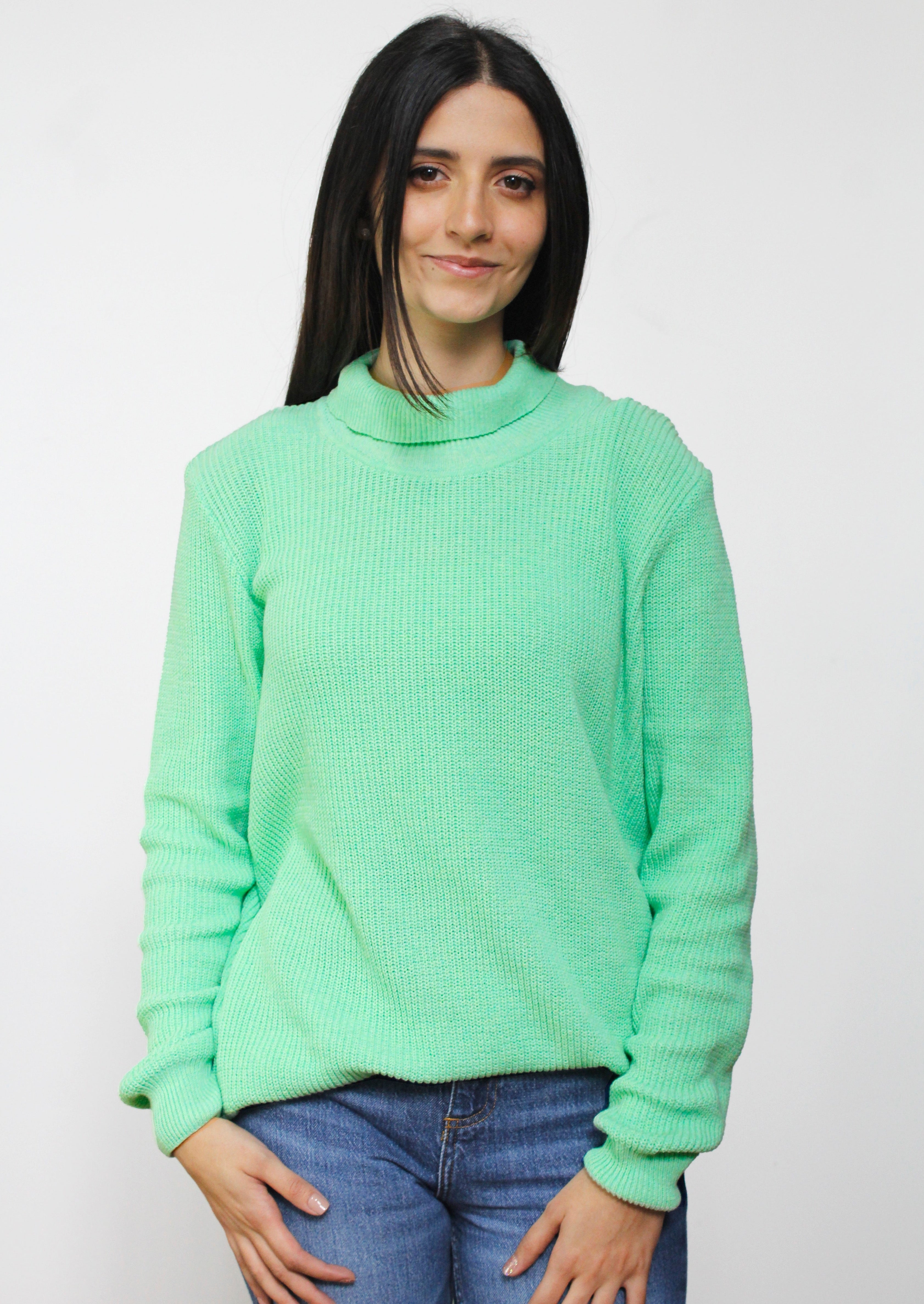 Suéter con Cuello de Tortuga 10453 Mujer