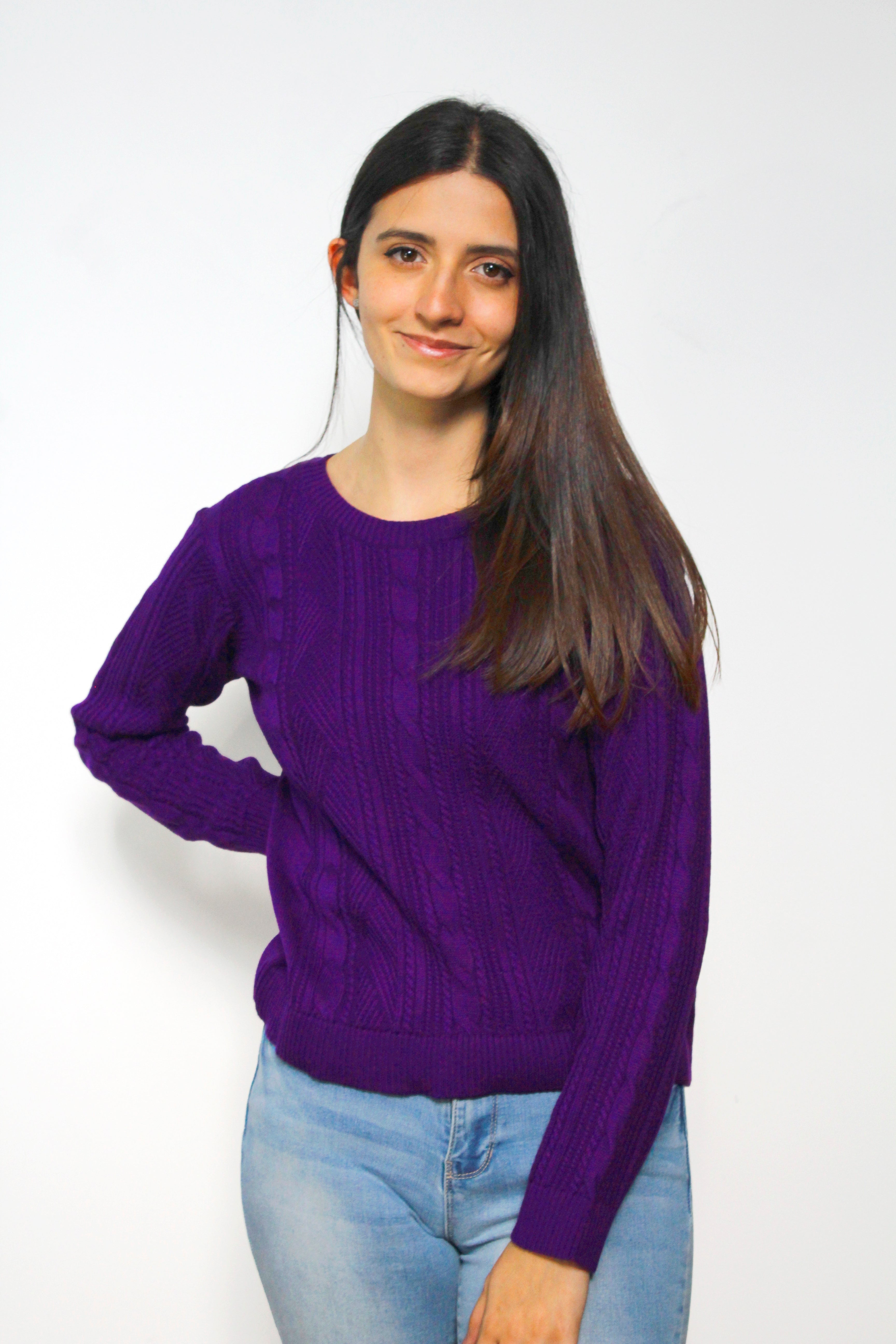 Suéter Cuello Redondo 10454 Mujer