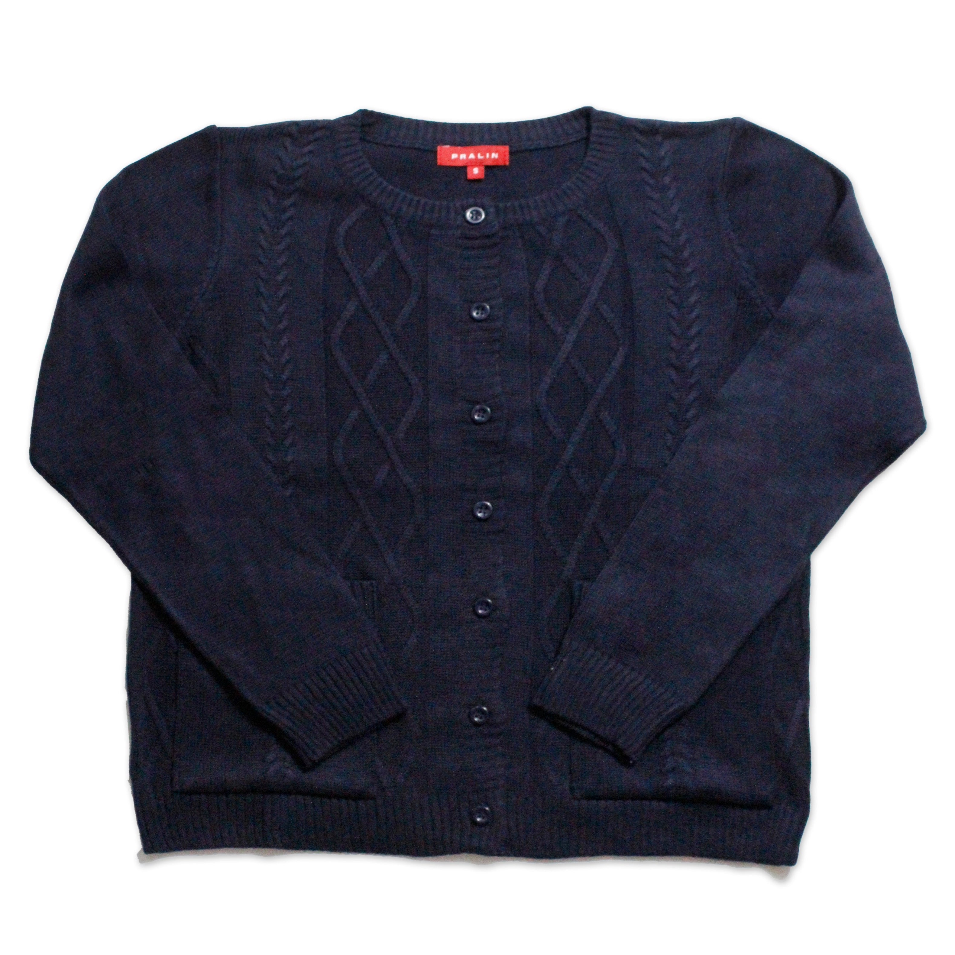 Suéter de Botones con Bolsas 10413 Mujer