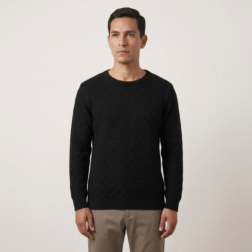 Suéter Cuello Redondo 10370 Hombre