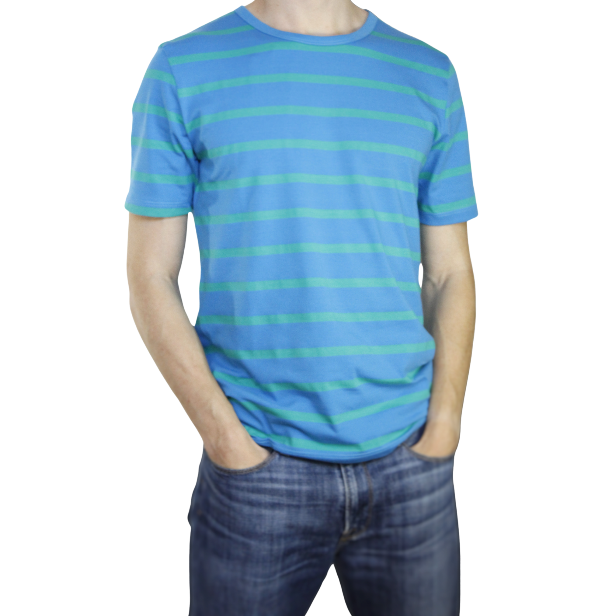 Playera Azul/Turquesa 10011 para Hombre