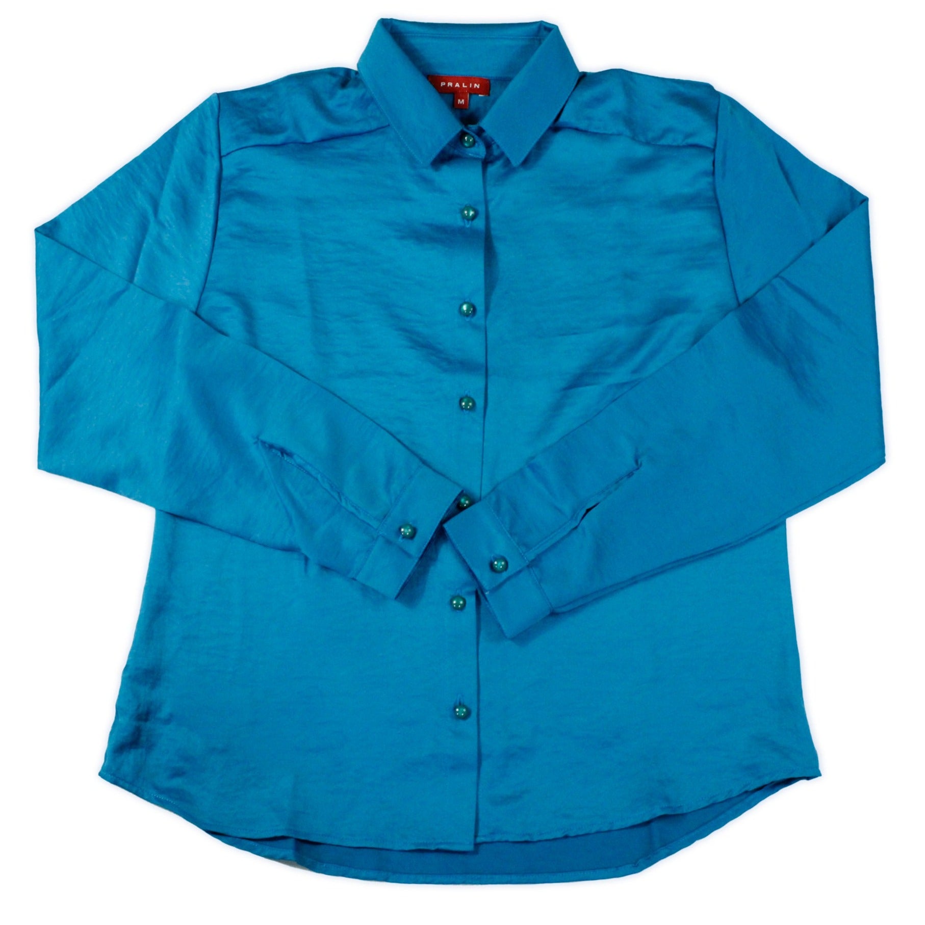 Blusa de Botones Manga Larga 10051 Mujer