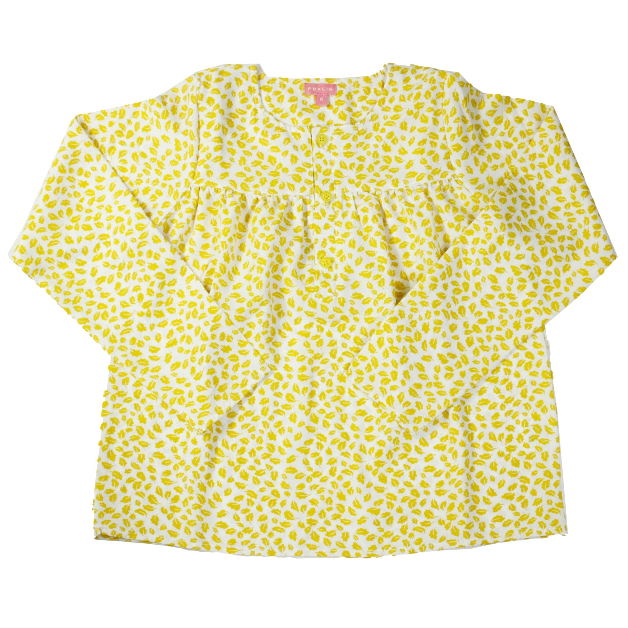 Blusa Floreada Manga Larga 10094 Niña