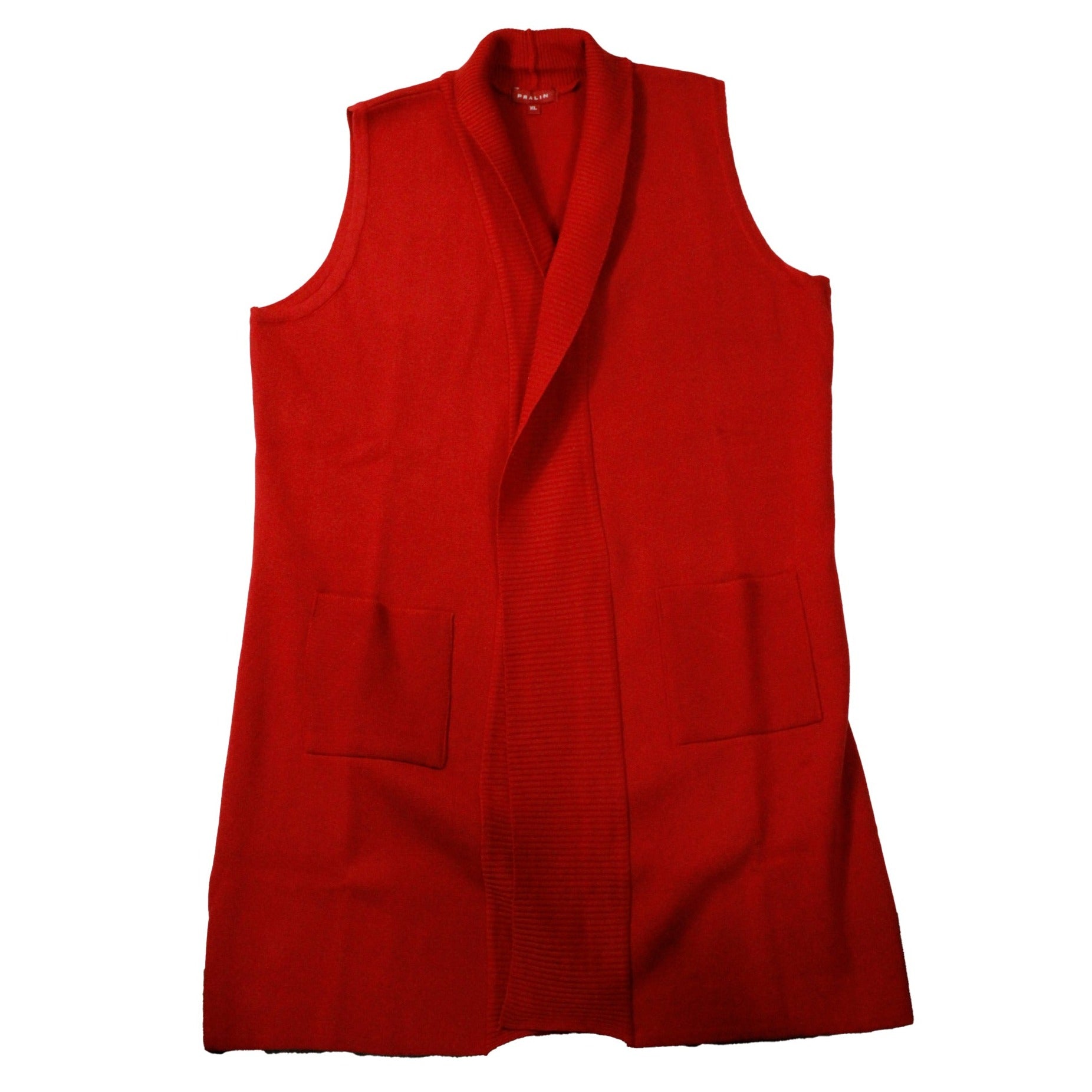 Chaleco Largo Abierto 10053 Mujer