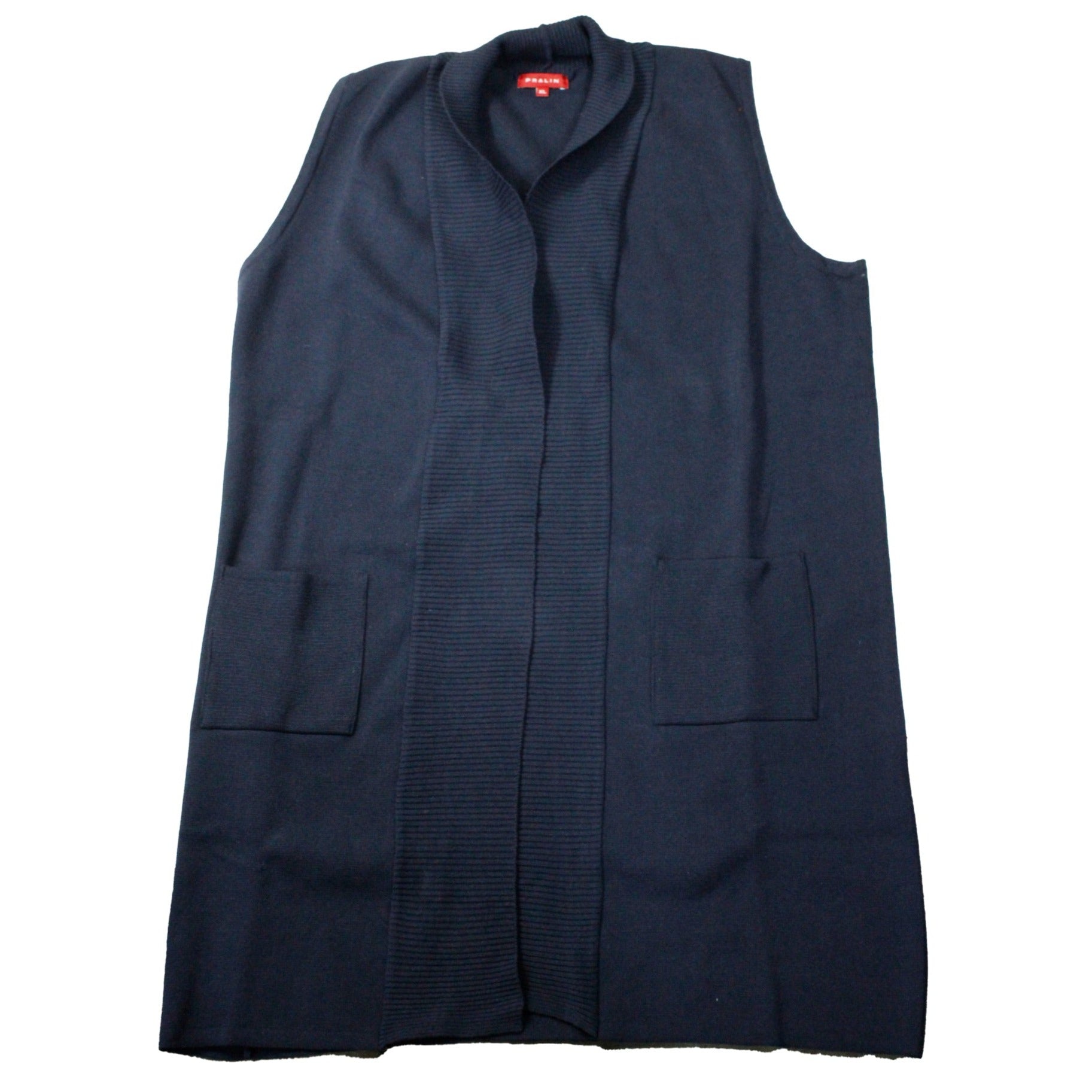 Chaleco Largo Abierto 10053 Mujer